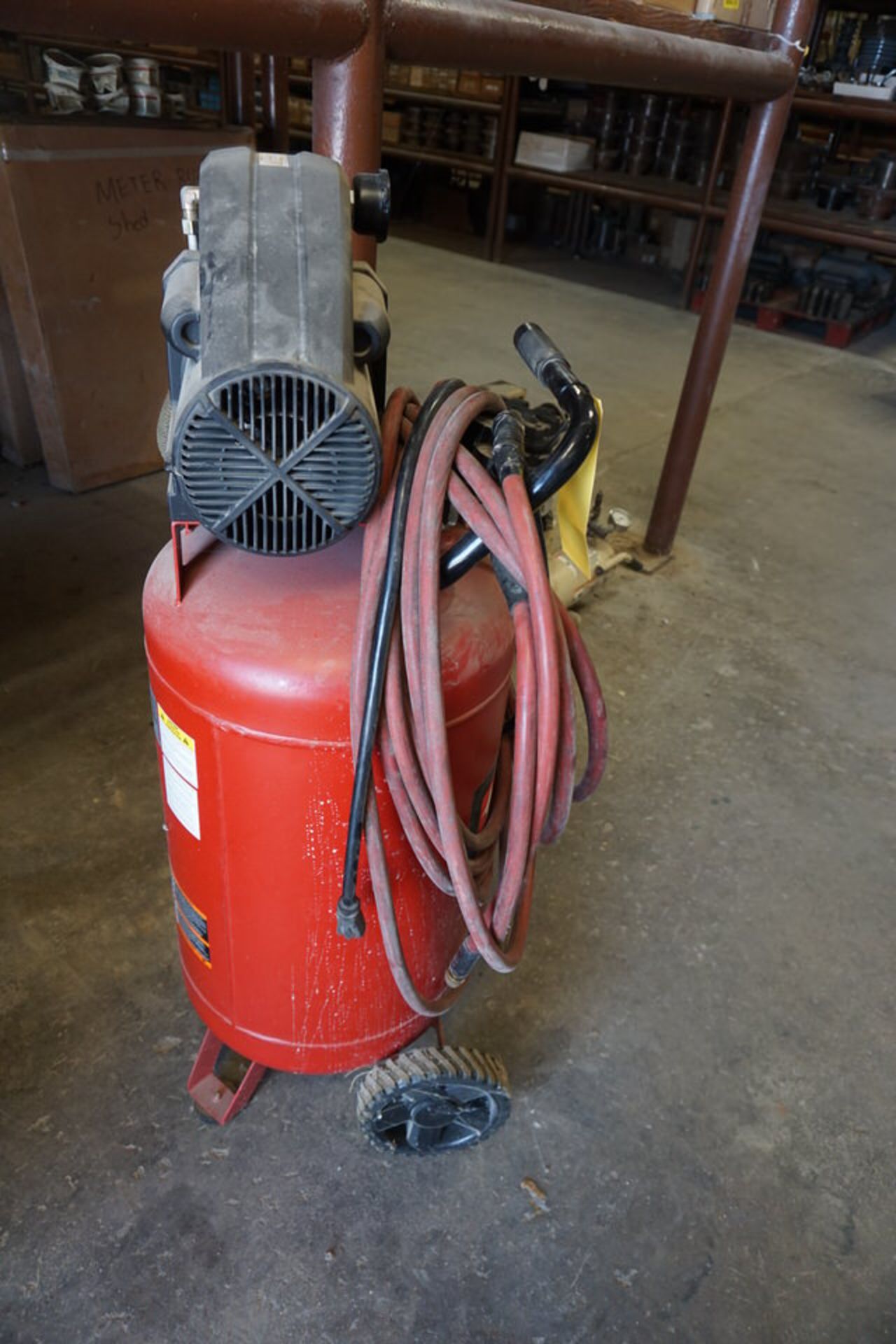 PORTER CABLE AIR COMPRESSO, 150 PSI, 4 SCFM, 1.5 HP, 24 GAL TANK - Image 3 of 3