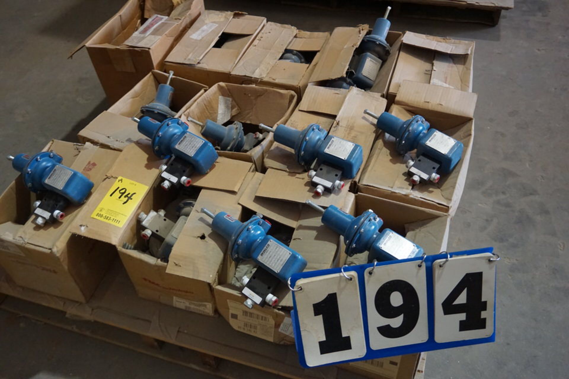 INVALCO PRESSURE CONTROL MDL: CADM3801-B1 APPROX 24PCS