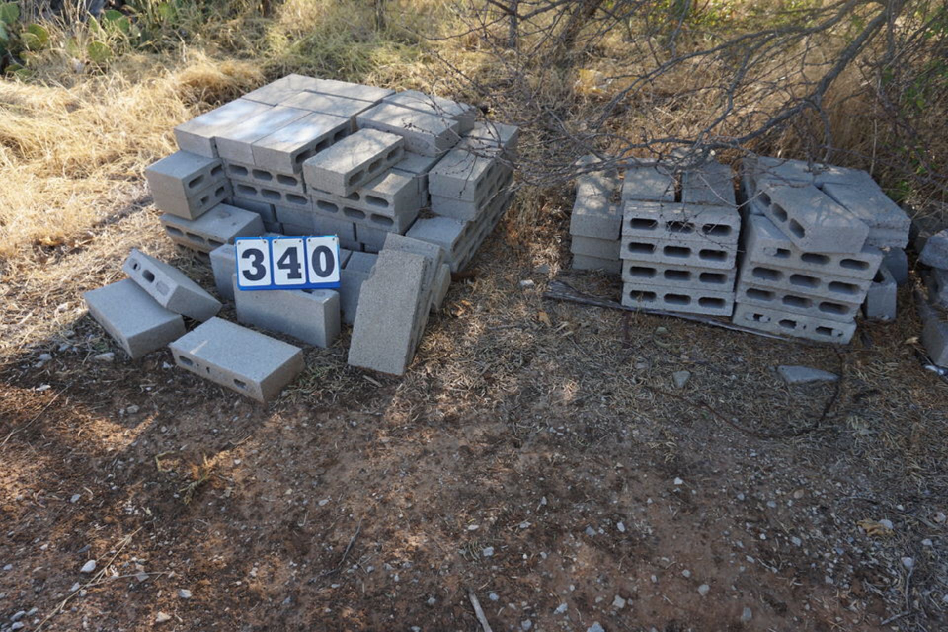 CONCRETE BLOCKS 8" X 16" X 3 1/2" APPROX 100 PCS