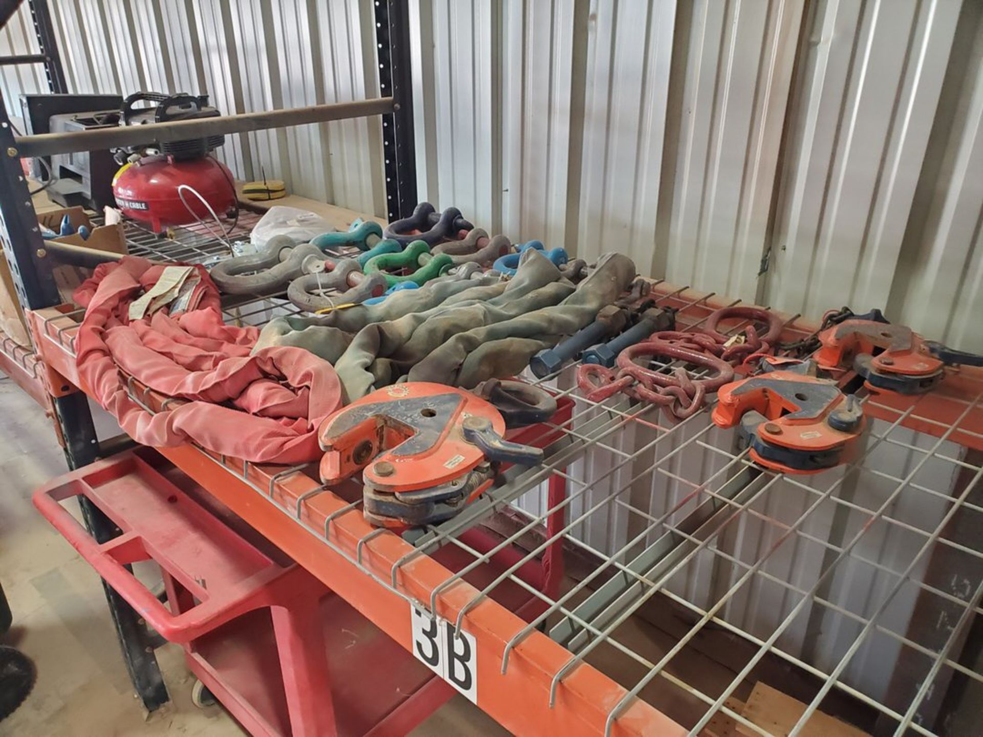 Assorted Contents To Include But Not Limited To: Shackles, Slings, Hvy Duty Clamps, Gauges, etc. - Image 11 of 11