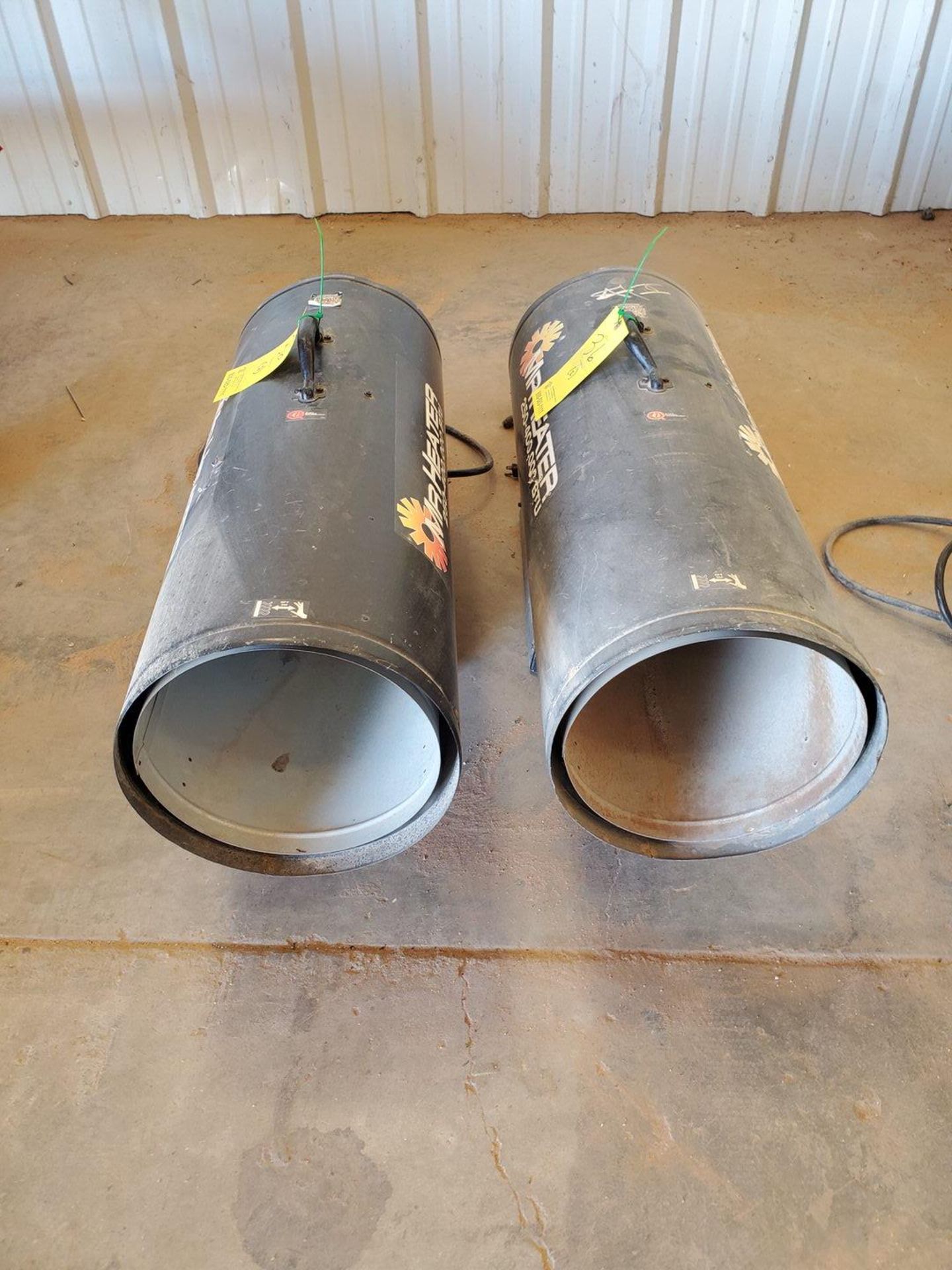 Mr. Heater (2) Forced Air Propane Heaters 250-400K BTU's