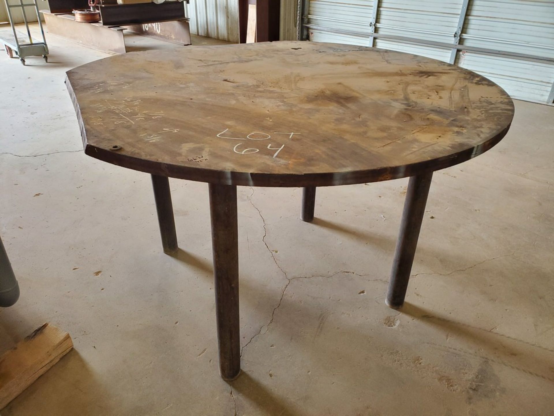 Stl Table 72"Dia x 40"H