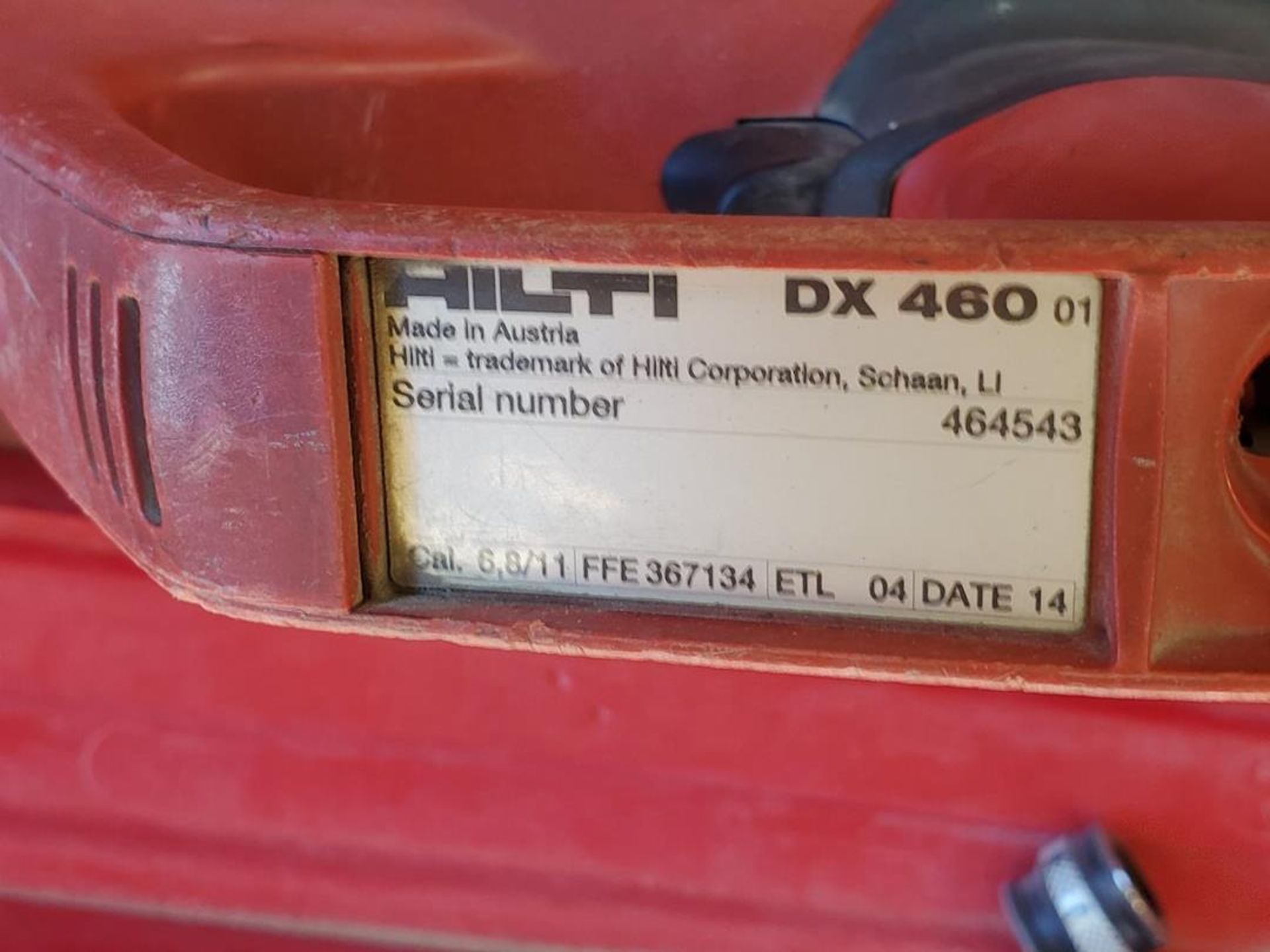 Hilti DX460 Powder-Actuated Fastening Tool - Image 4 of 4