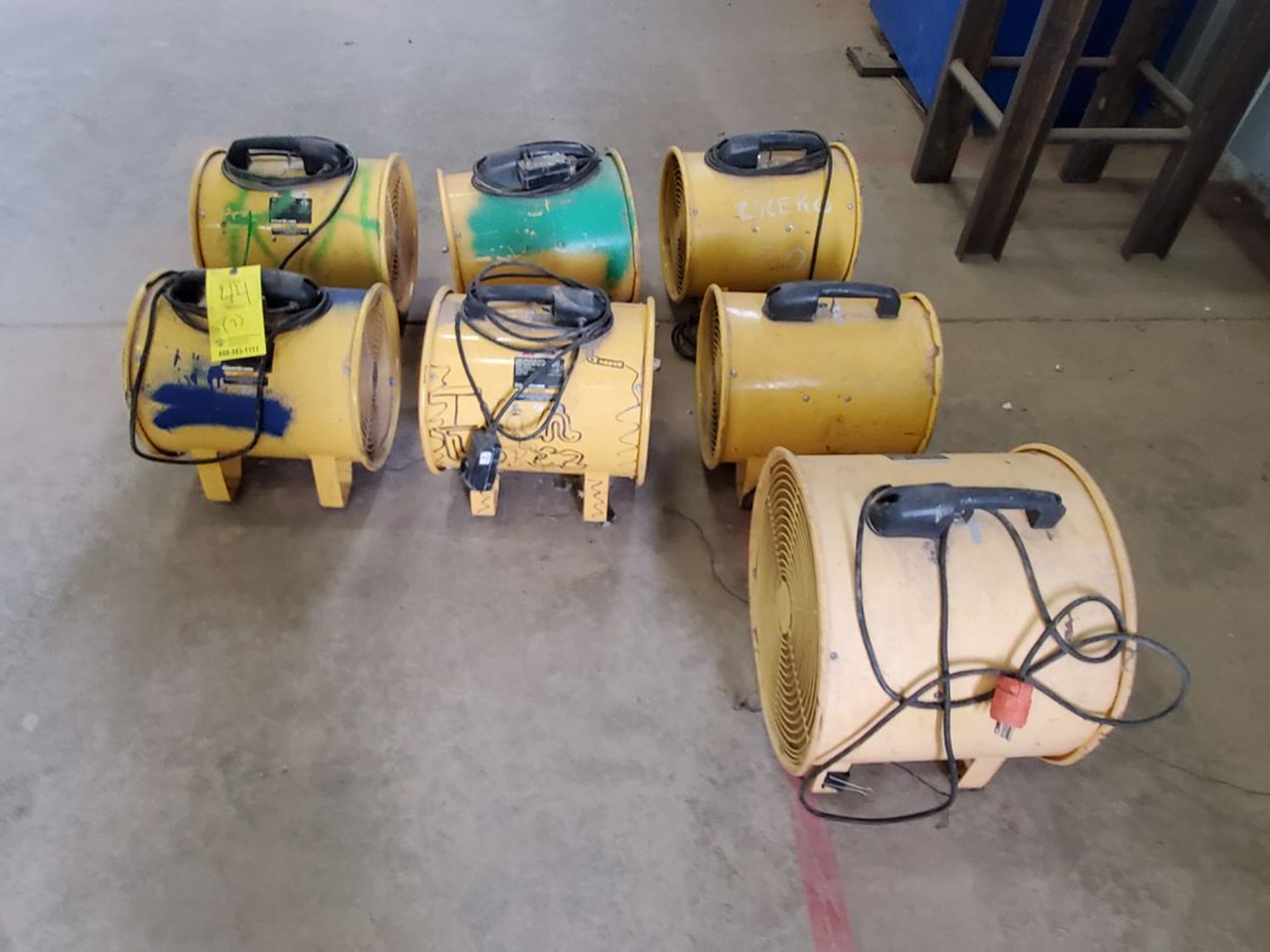 Intertek (7) Utility Blowers 120V, 60HZ, 3300r/min - Image 5 of 6