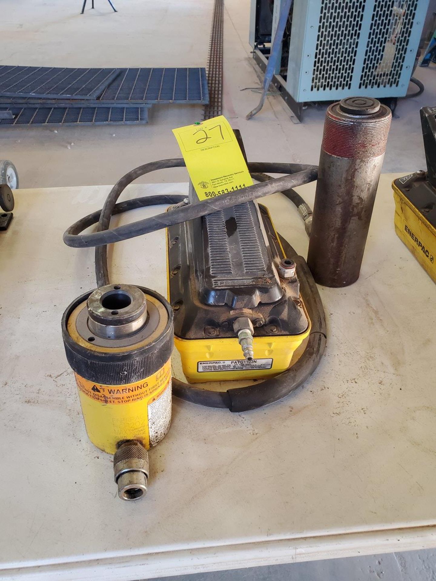 Enerpac Turbo II Air Hyd Pump 10K psi