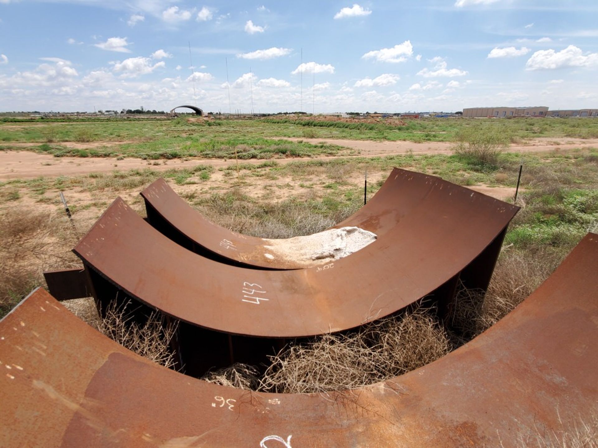 Set Of Tank Saddles 116"L x 40"W - Image 2 of 3