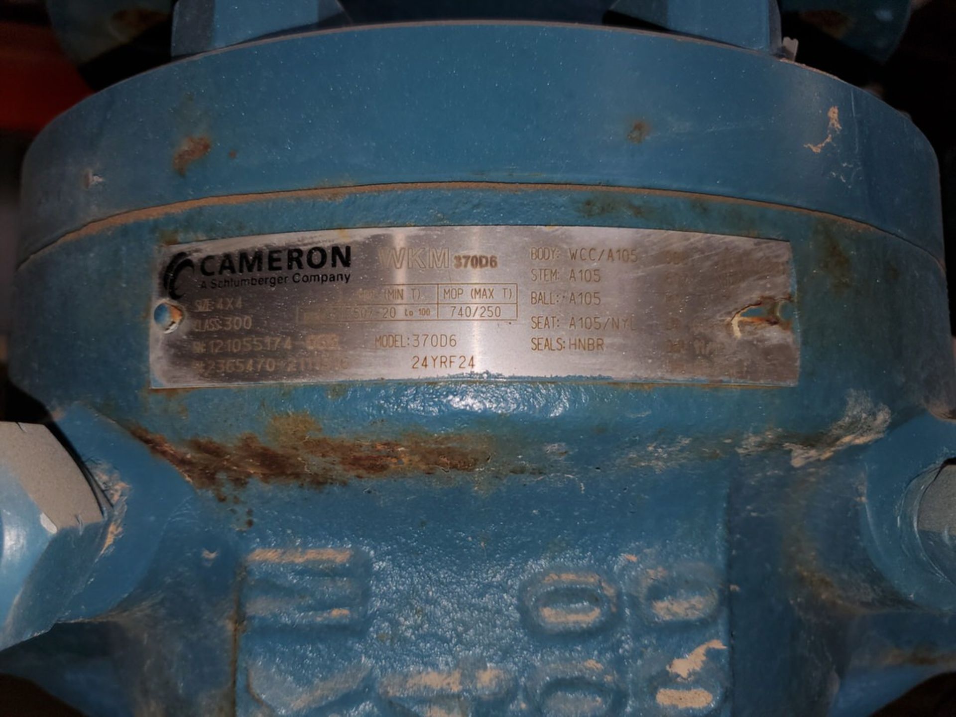 Cameron (5) Floating Ball Valves 4"x4" 300# - Image 4 of 4