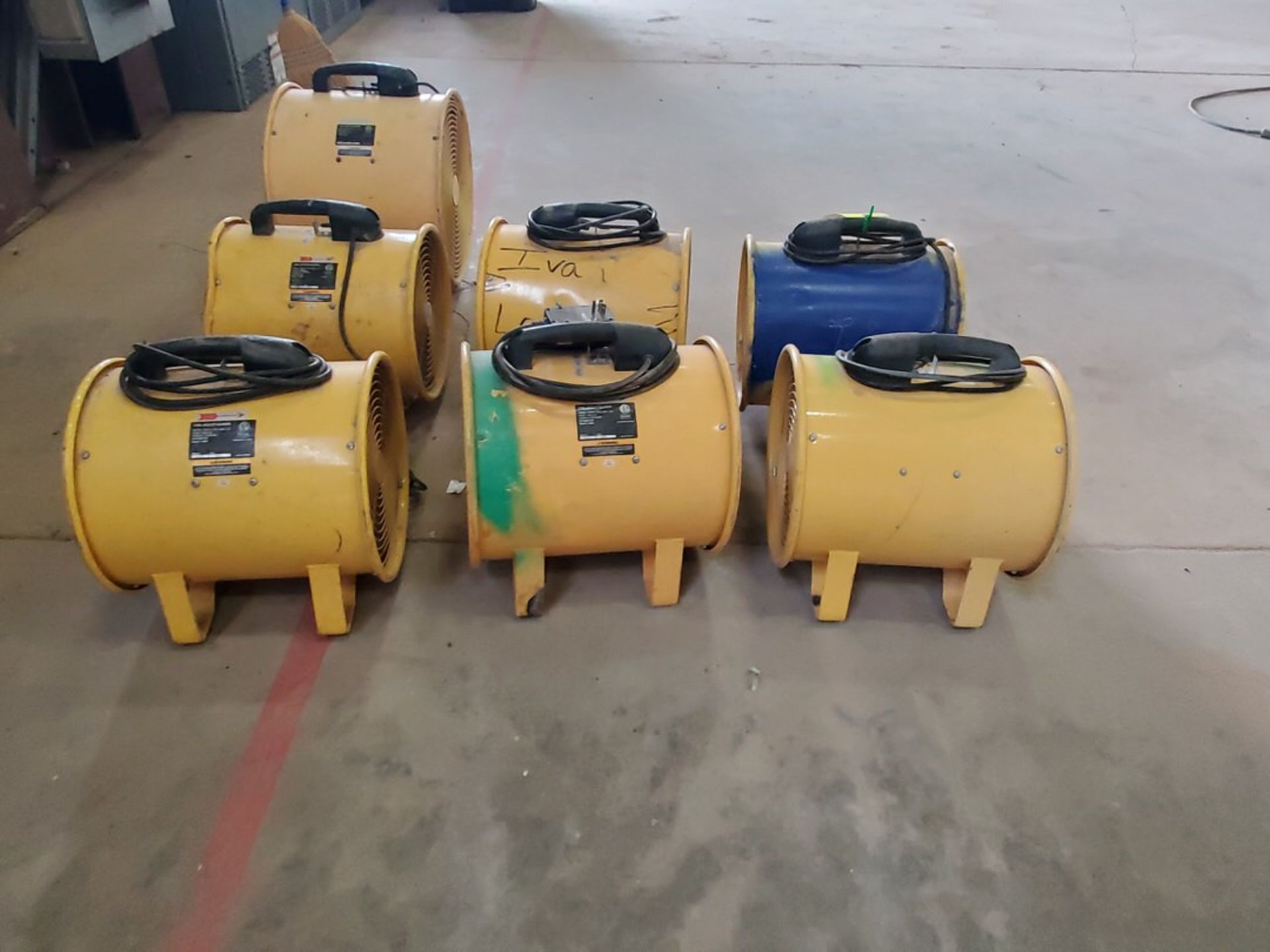 Intertek (7) Utility Blowers 120V, 60HZ, 3300r/min - Image 2 of 6