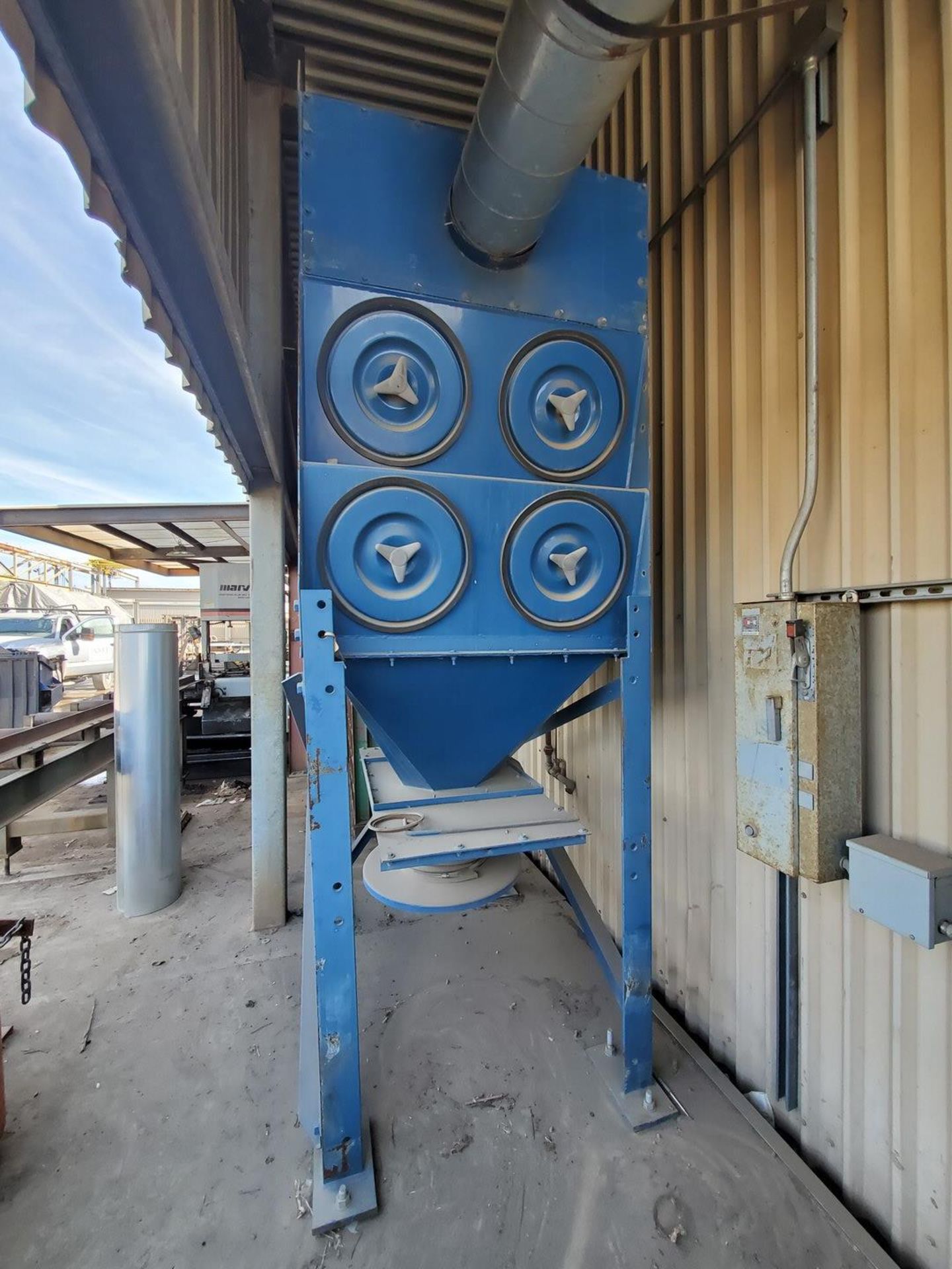 Torit Donaldson Downflo II Dust Collector 230/460V, 3PH; W/ Duct - Image 2 of 9