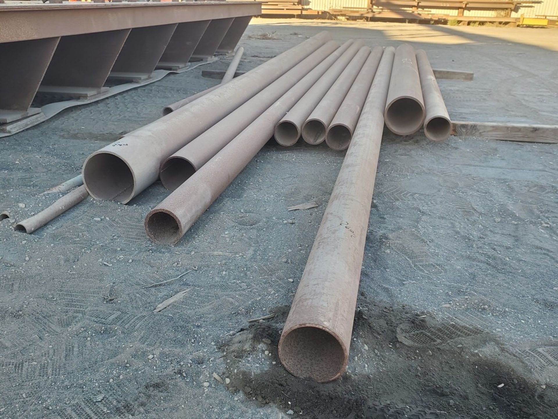 Assorted S/S Raw Matl. To Include But Not Limited To: Rebar, Pipe, Flat Bar, Angle, Sq. Tubing, Up - Image 3 of 14