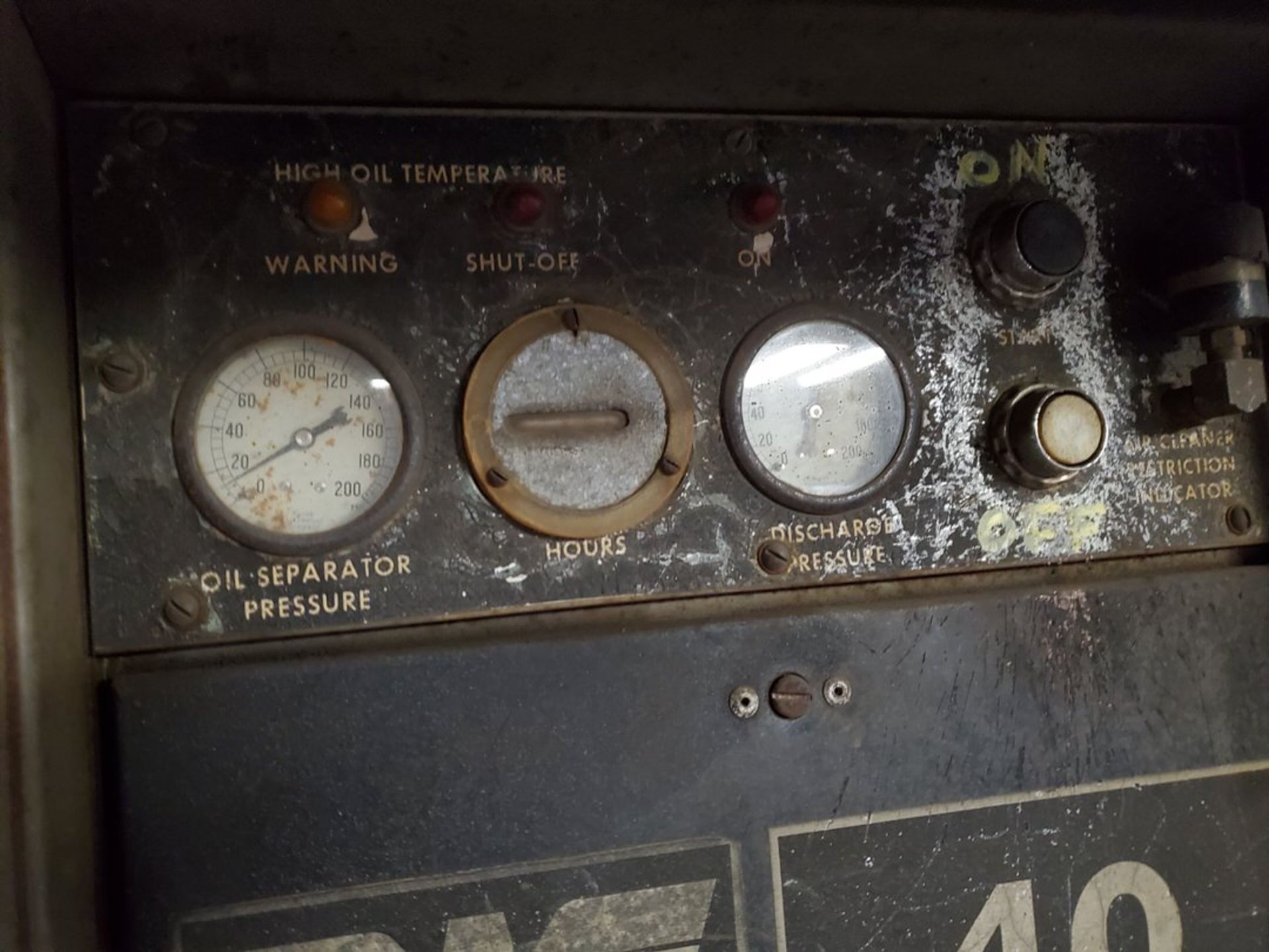 Worthington Rollair 40 Compressor 40-50HP, Hrs: 32,388; (No Tag) - Image 4 of 6