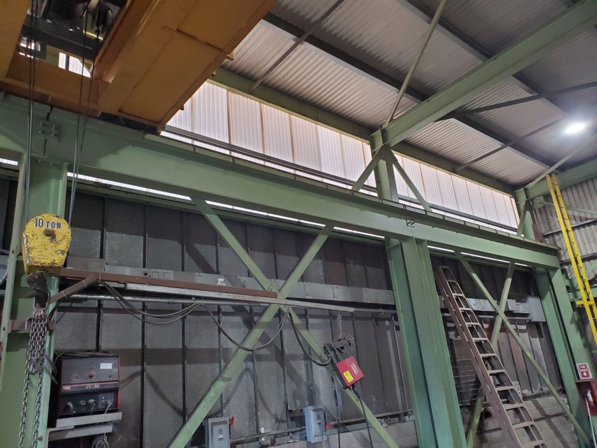 10 Ton Overhead Bridge Crane W/ Patriot Remote Controller; (Bridge: Approx. 24' - 25'L) W/ (1) - Image 12 of 15