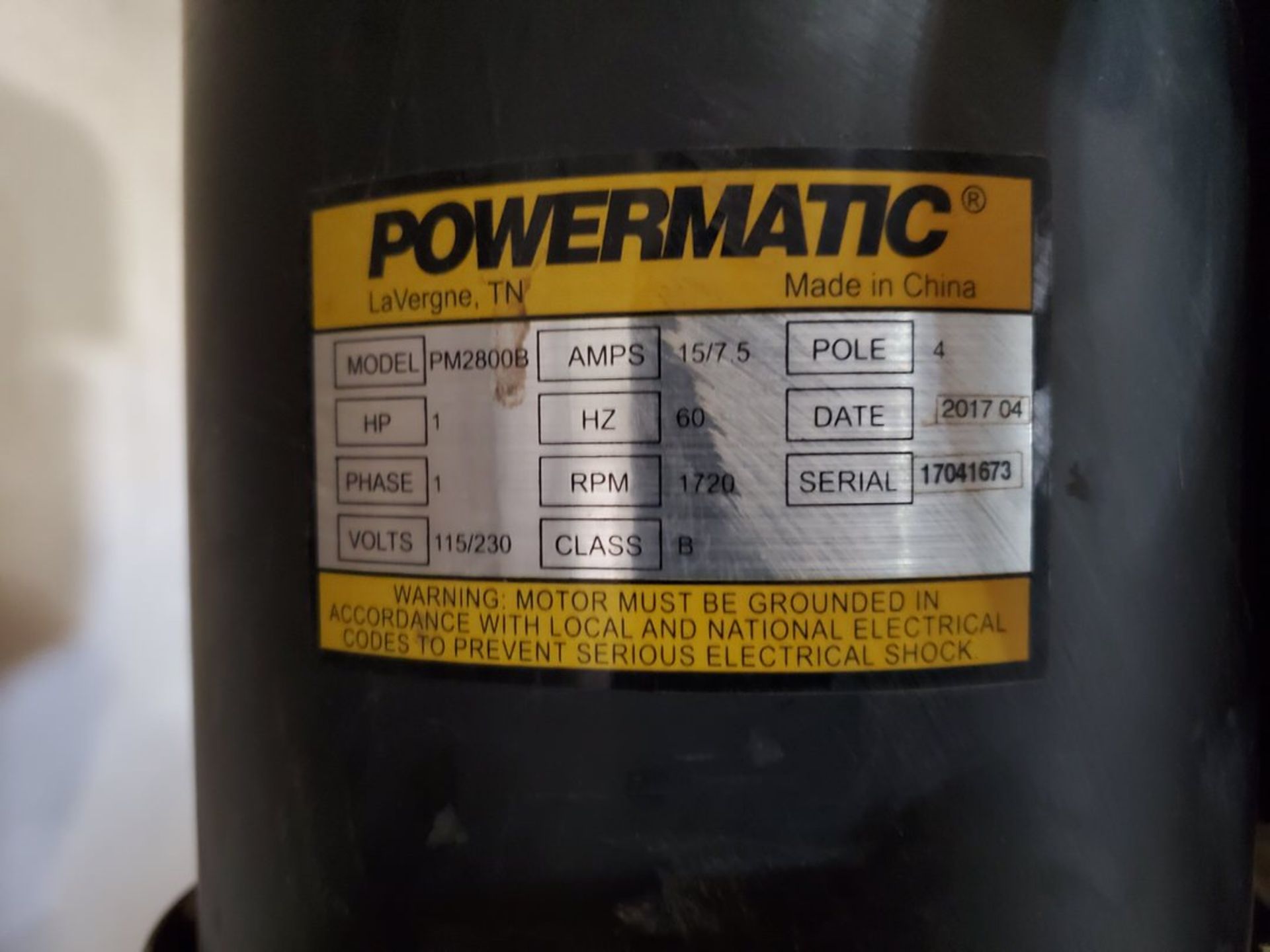 Powermatic 20" Drill Press 1HP, 115/230V, 60HZ, 1PH - Image 6 of 10