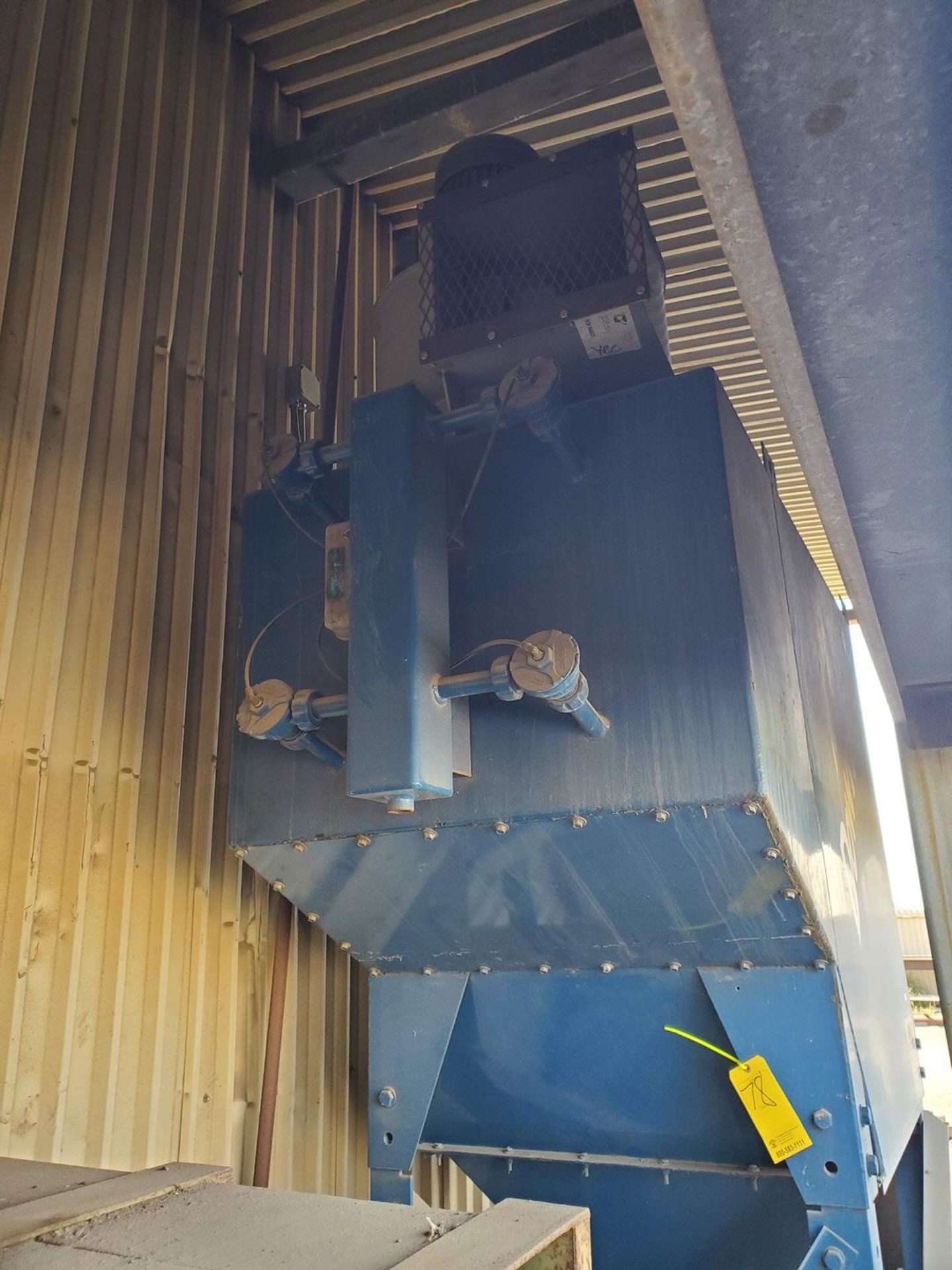 Torit Donaldson Downflo II Dust Collector 230/460V, 3PH; W/ Duct - Image 6 of 9