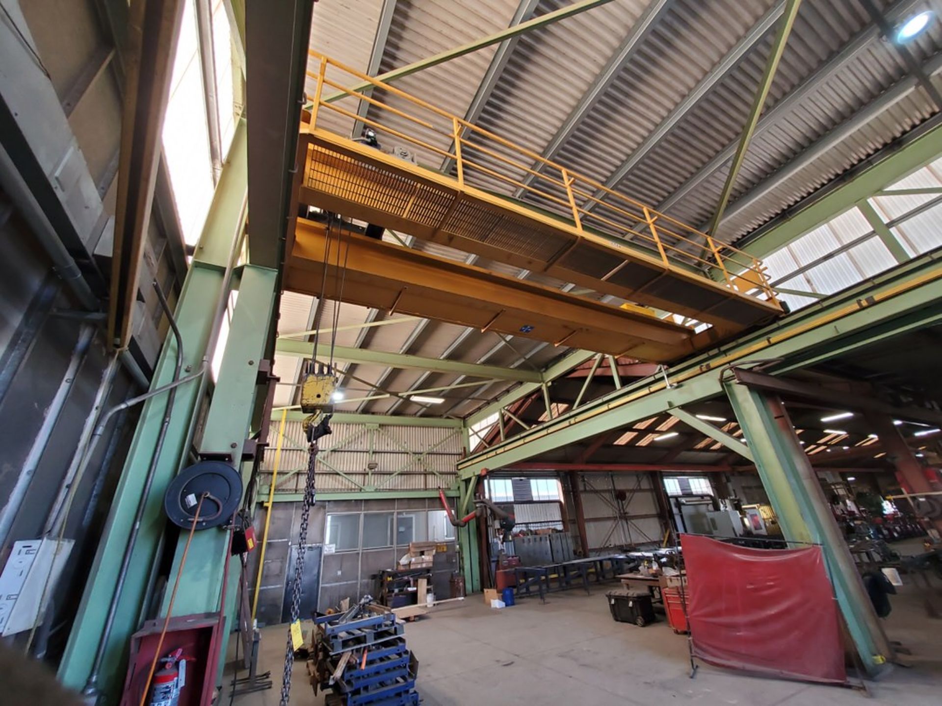 10 Ton Overhead Bridge Crane W/ Patriot Remote Controller; (Bridge: Approx. 24' - 25'L) W/ (1) - Image 2 of 15