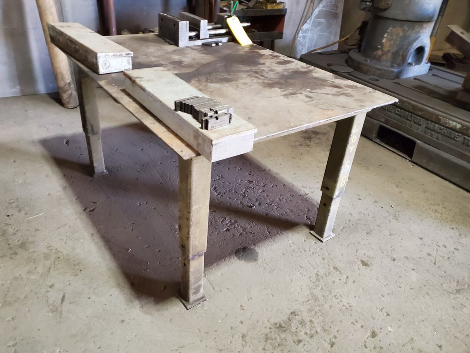 Stl Table 48" x 36" x 27-1/2"H (Matl. Excl.) - Image 3 of 3