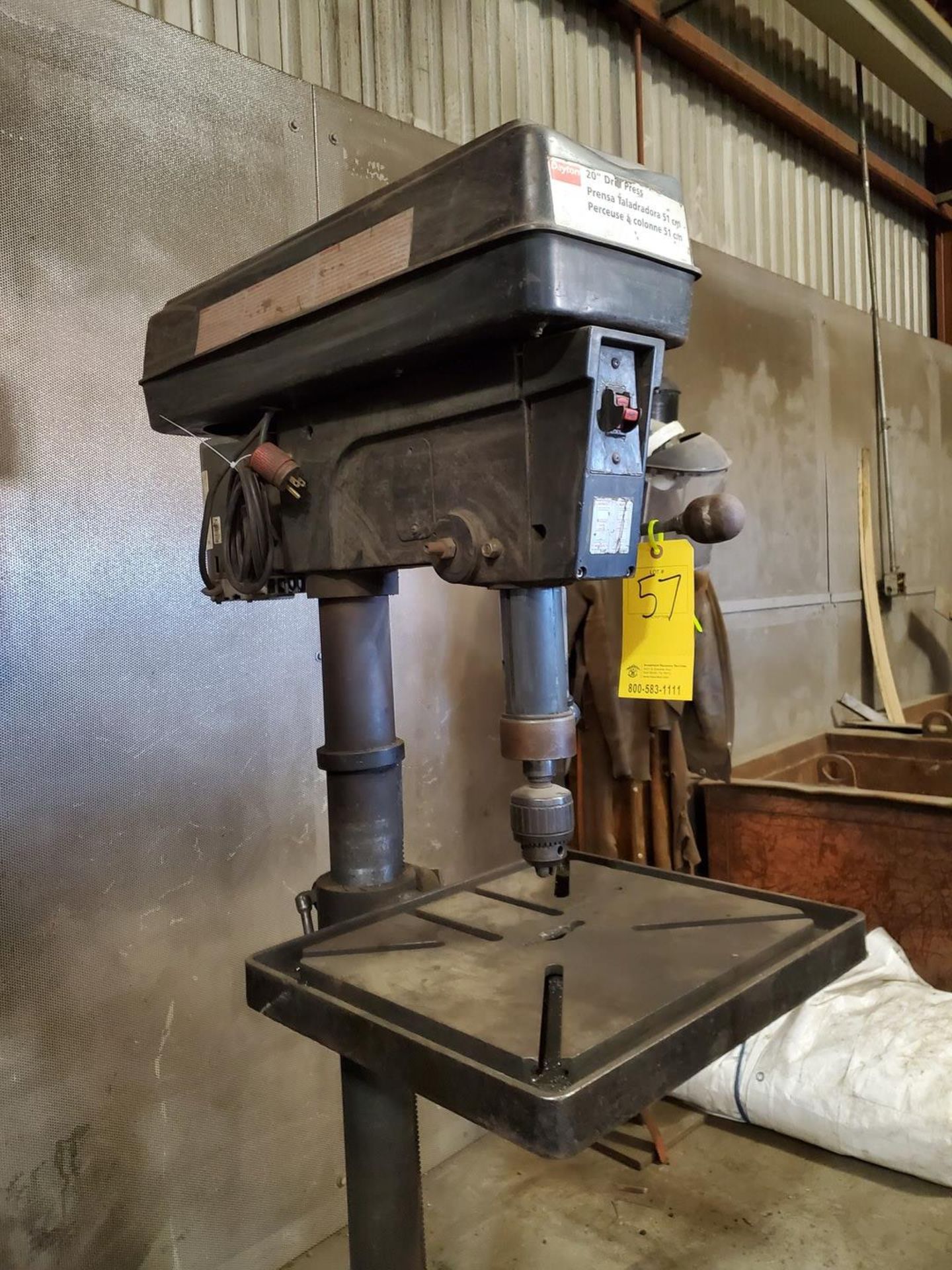 Dayton 3Z919C 20" Drill Press - Image 4 of 7