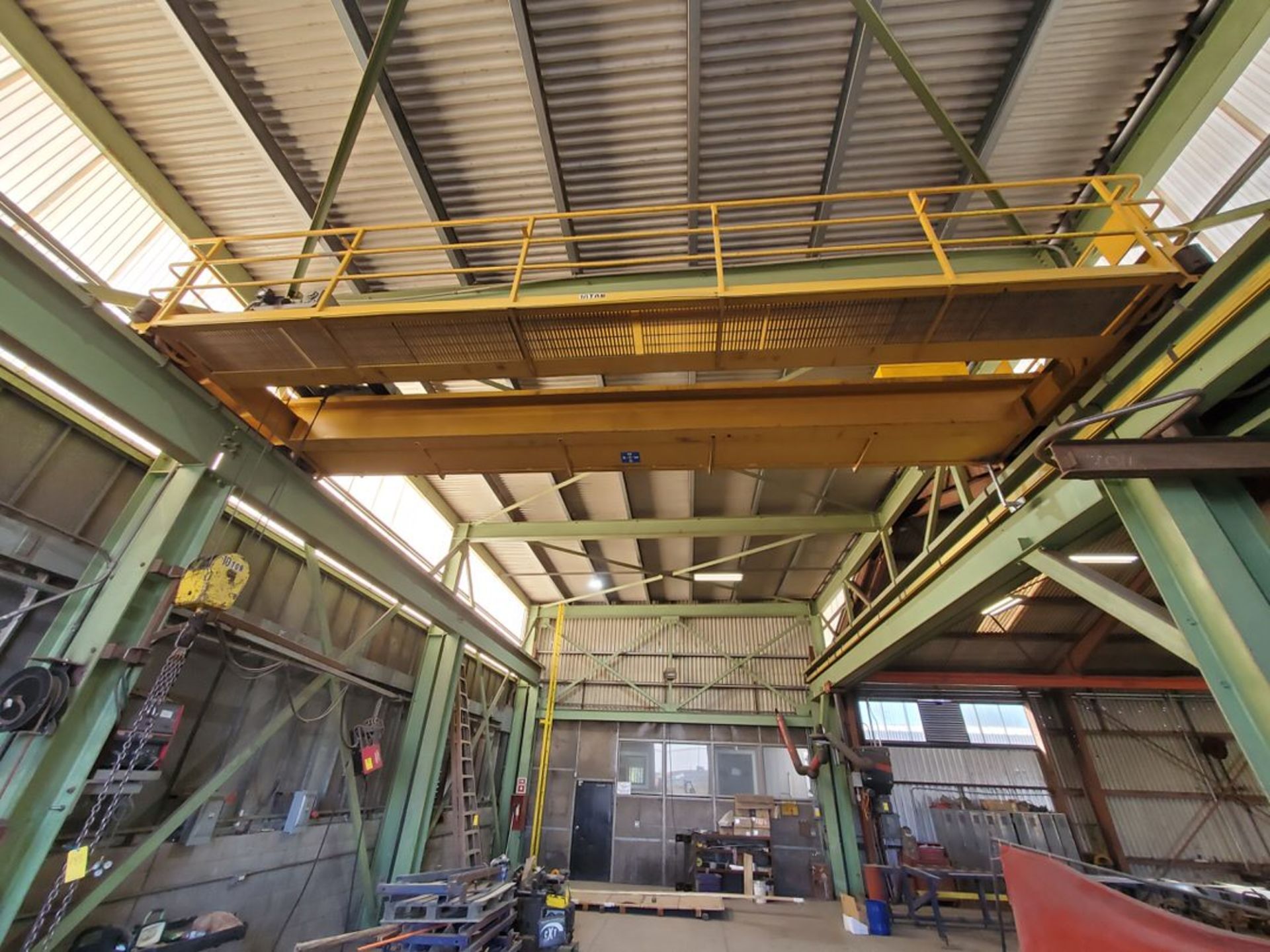 10 Ton Overhead Bridge Crane W/ Patriot Remote Controller; (Bridge: Approx. 24' - 25'L) W/ (1)