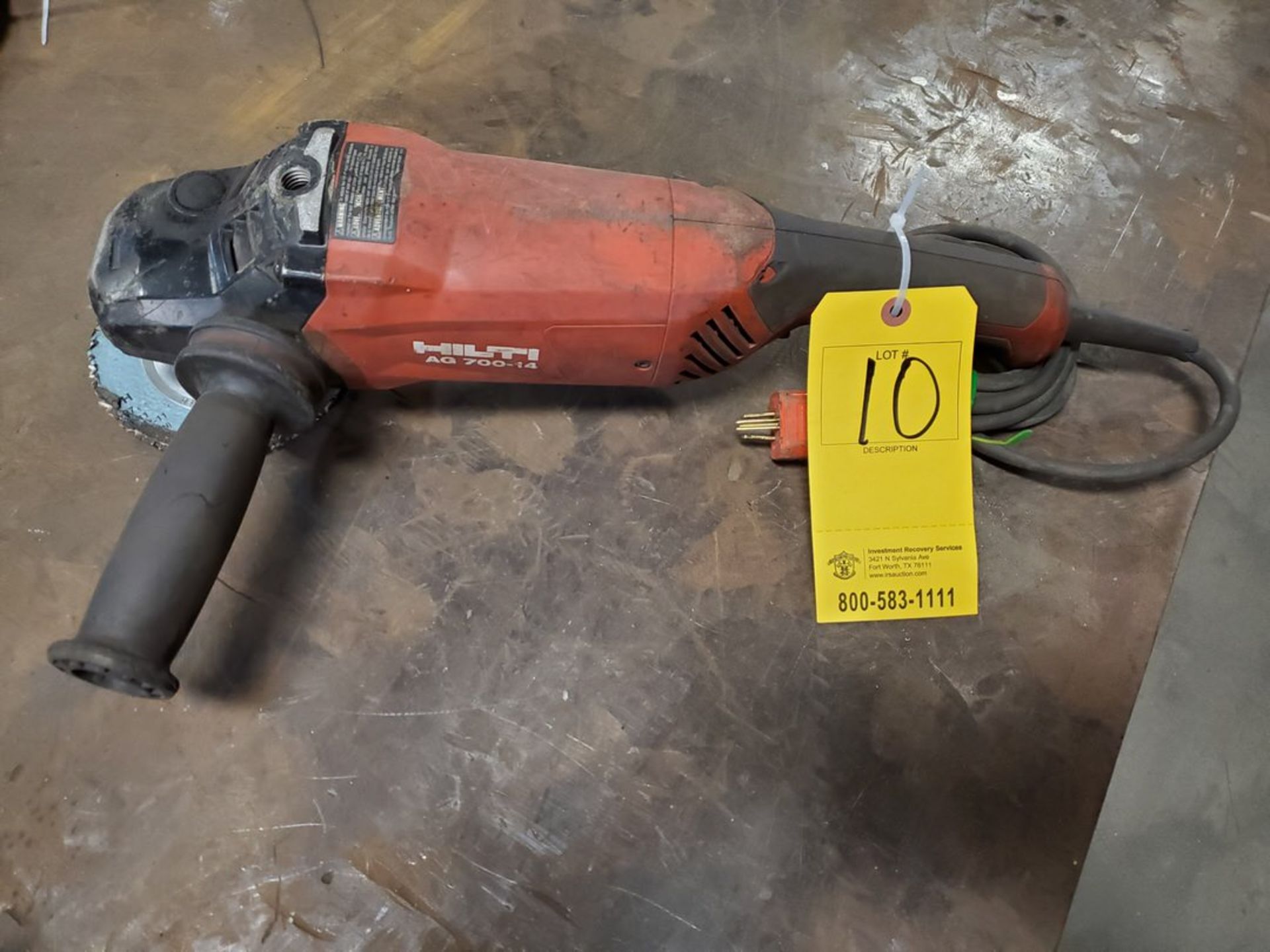 Hilti AG 700-14 9" Angle Grinder 120V, 50/60HZ - Image 2 of 3