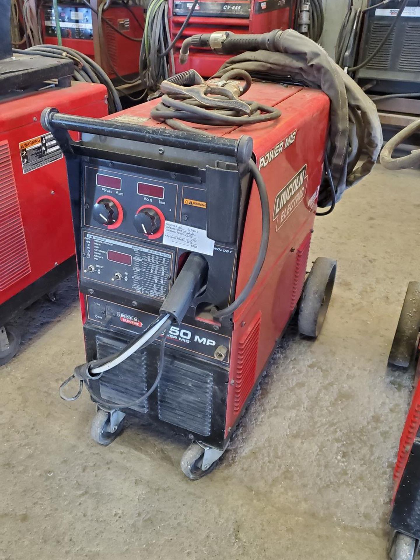 LE Power Mig 350 Mig Welder 208-575V, 1PH, 60HZ, 350A; W/ Gun - Image 3 of 7