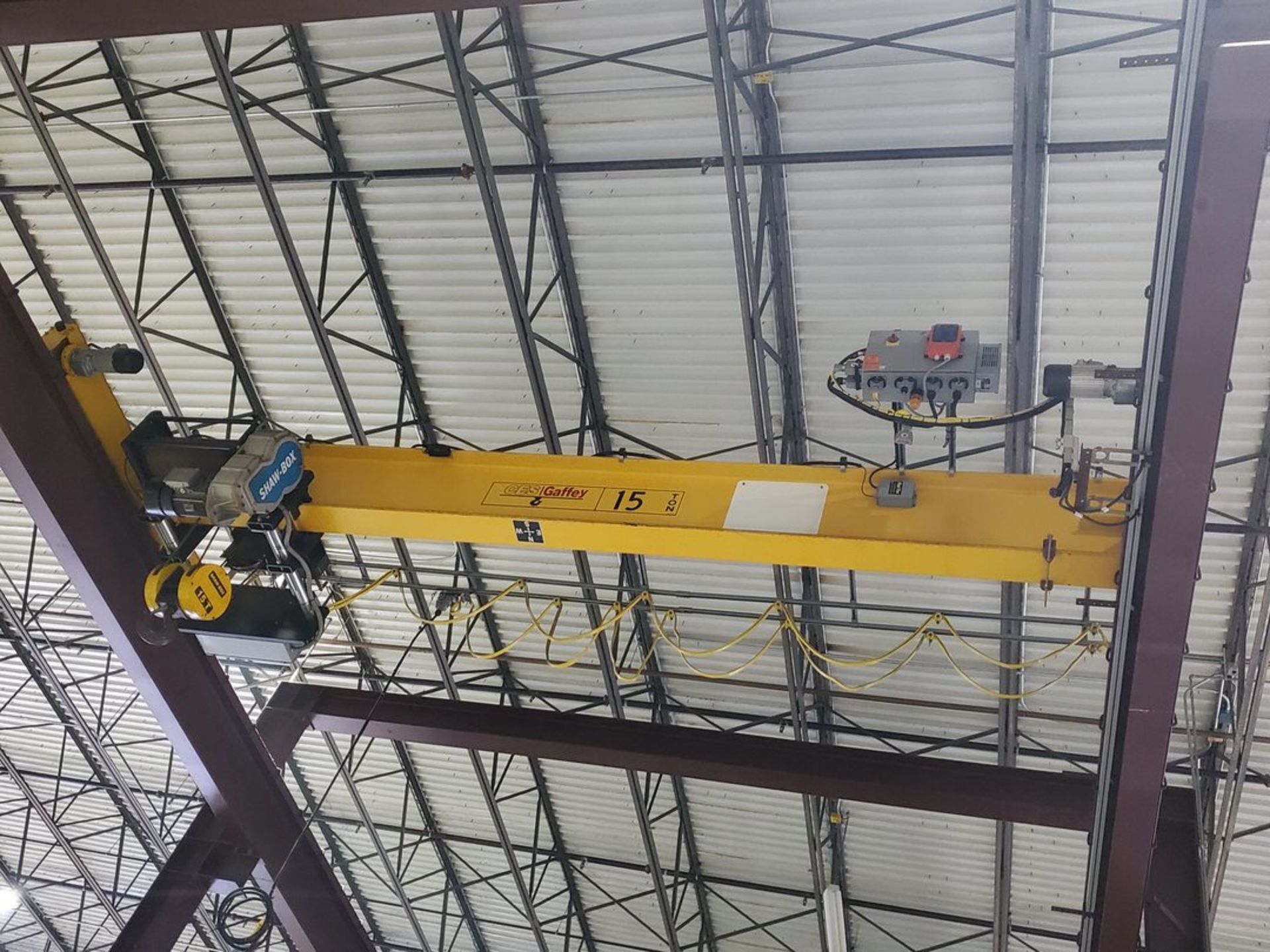 Gaffey 15 Ton Overhead Bridge Crane - Image 20 of 25