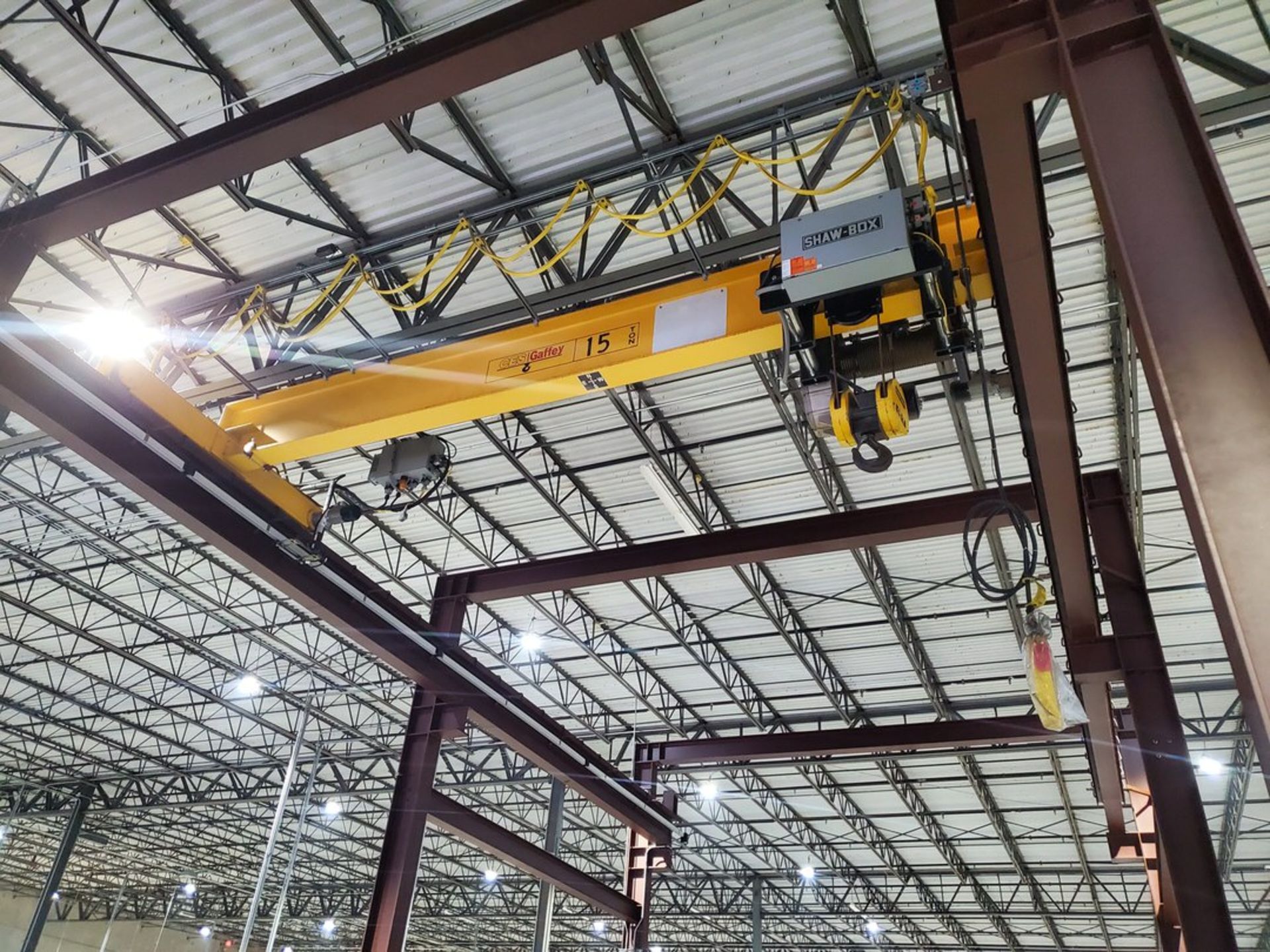 Gaffey 15 Ton Overhead Bridge Crane