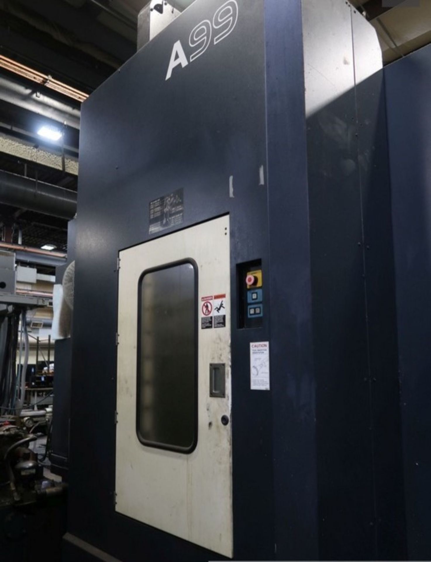 Makino A99 CNC Horizontal Machining Center w/ (2) Tombstones: Electro-Permanent Magnetic Chucks... - Image 15 of 27