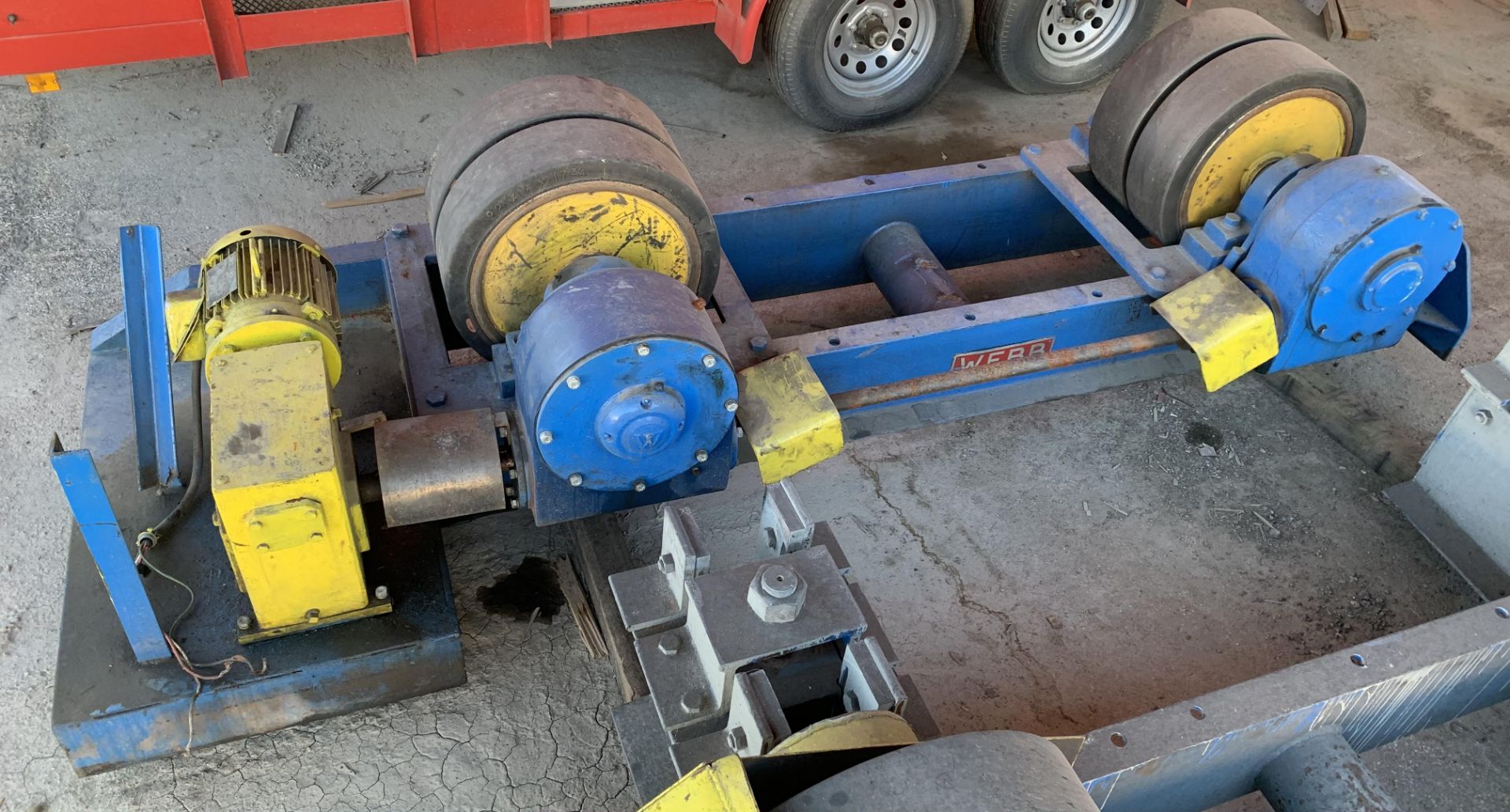 Webb Tank Turning Roll Set, 60,000 lbs Capacity