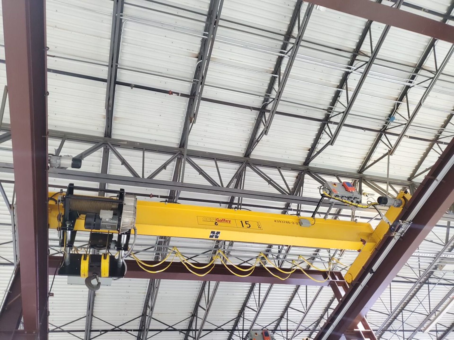 Gaffey 15 Ton Overhead Bridge Crane - Image 13 of 23