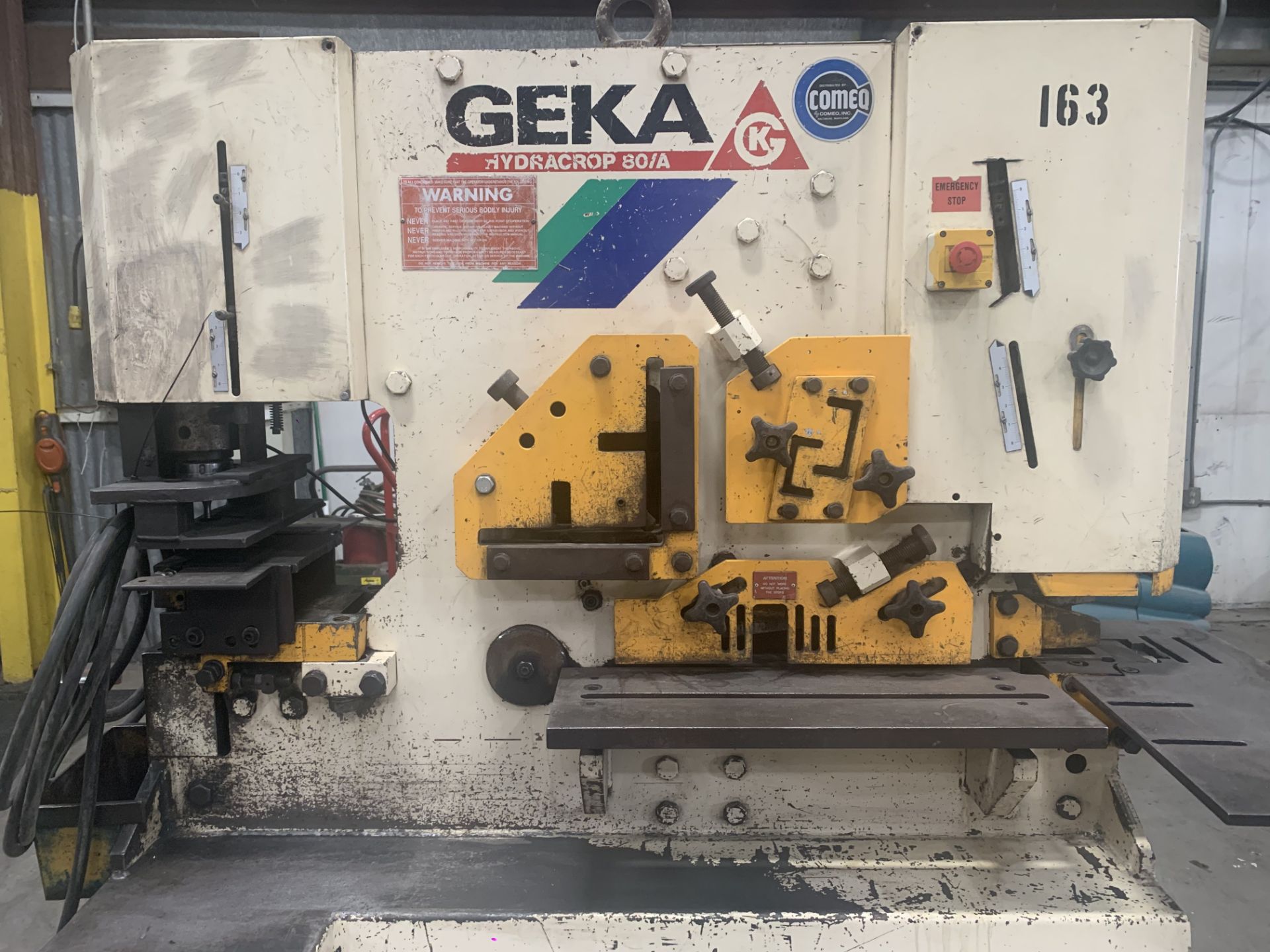 Geka Hyd 80 Ironworker, 3PH/480V (LOCATION: 3421 N Sylvania Ave, Ft Worth TX 76111) - Image 3 of 6