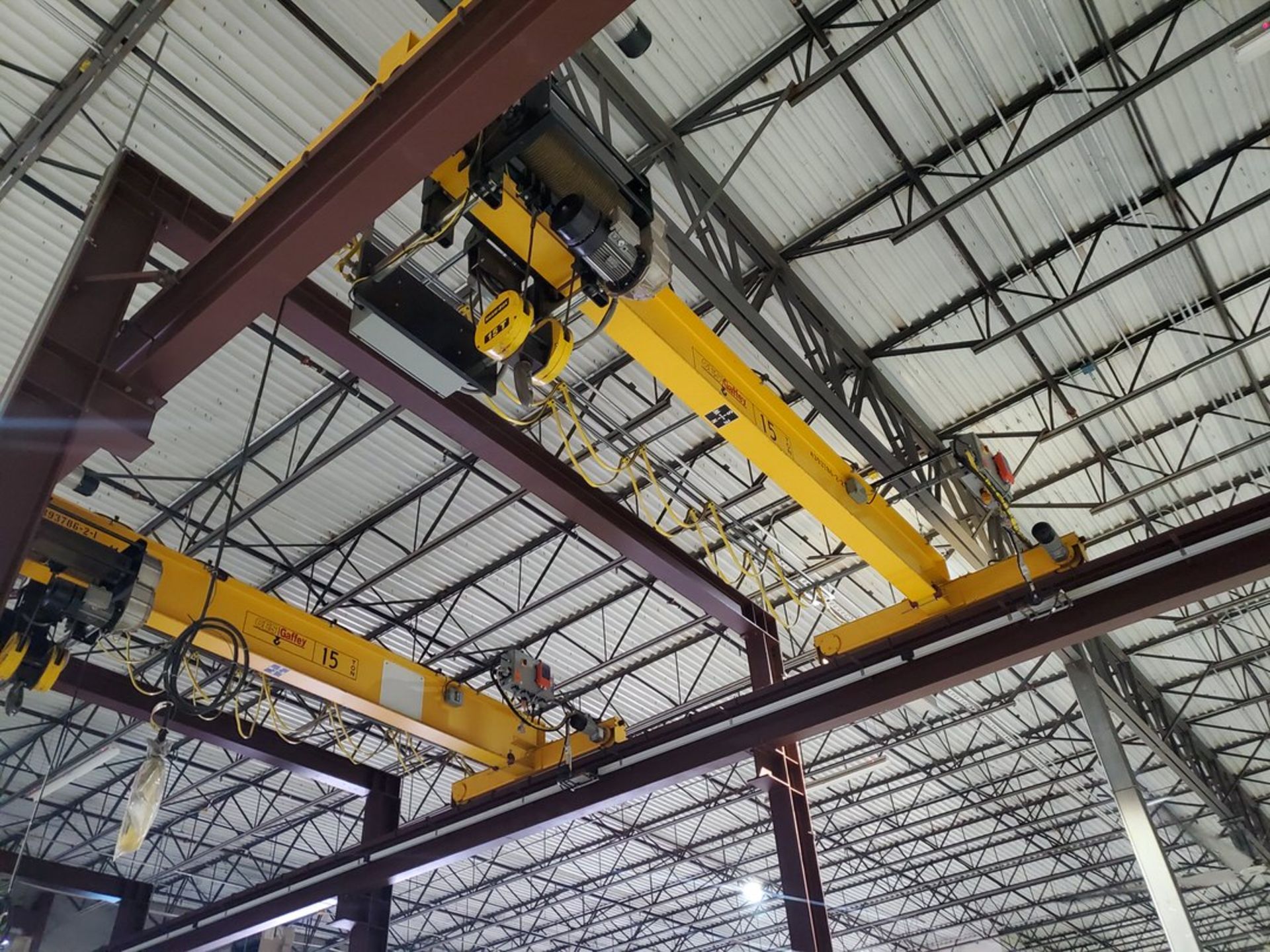 Gaffey 15 Ton Overhead Bridge Crane - Image 11 of 23