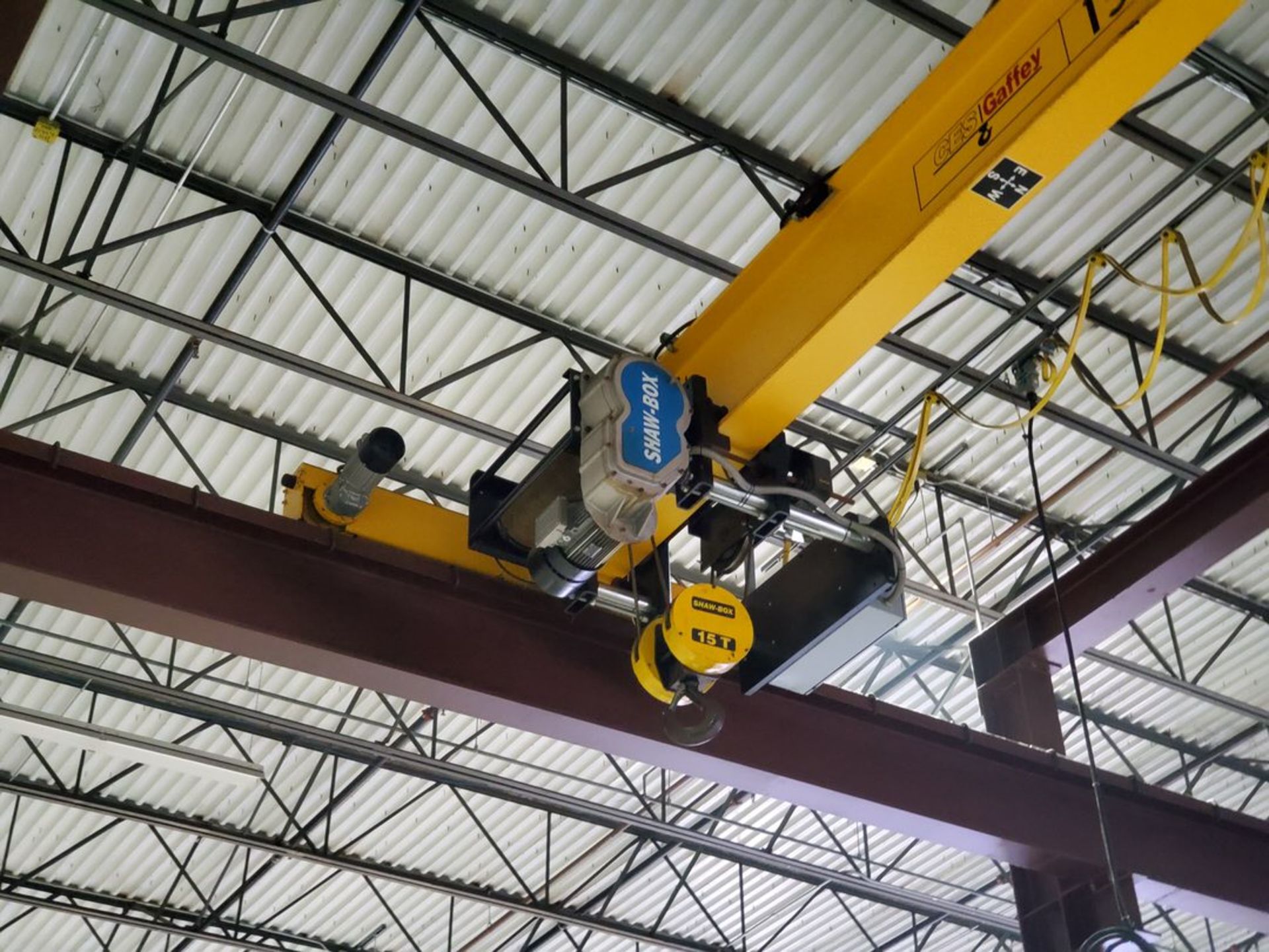 Gaffey 15 Ton Overhead Bridge Crane - Image 21 of 25