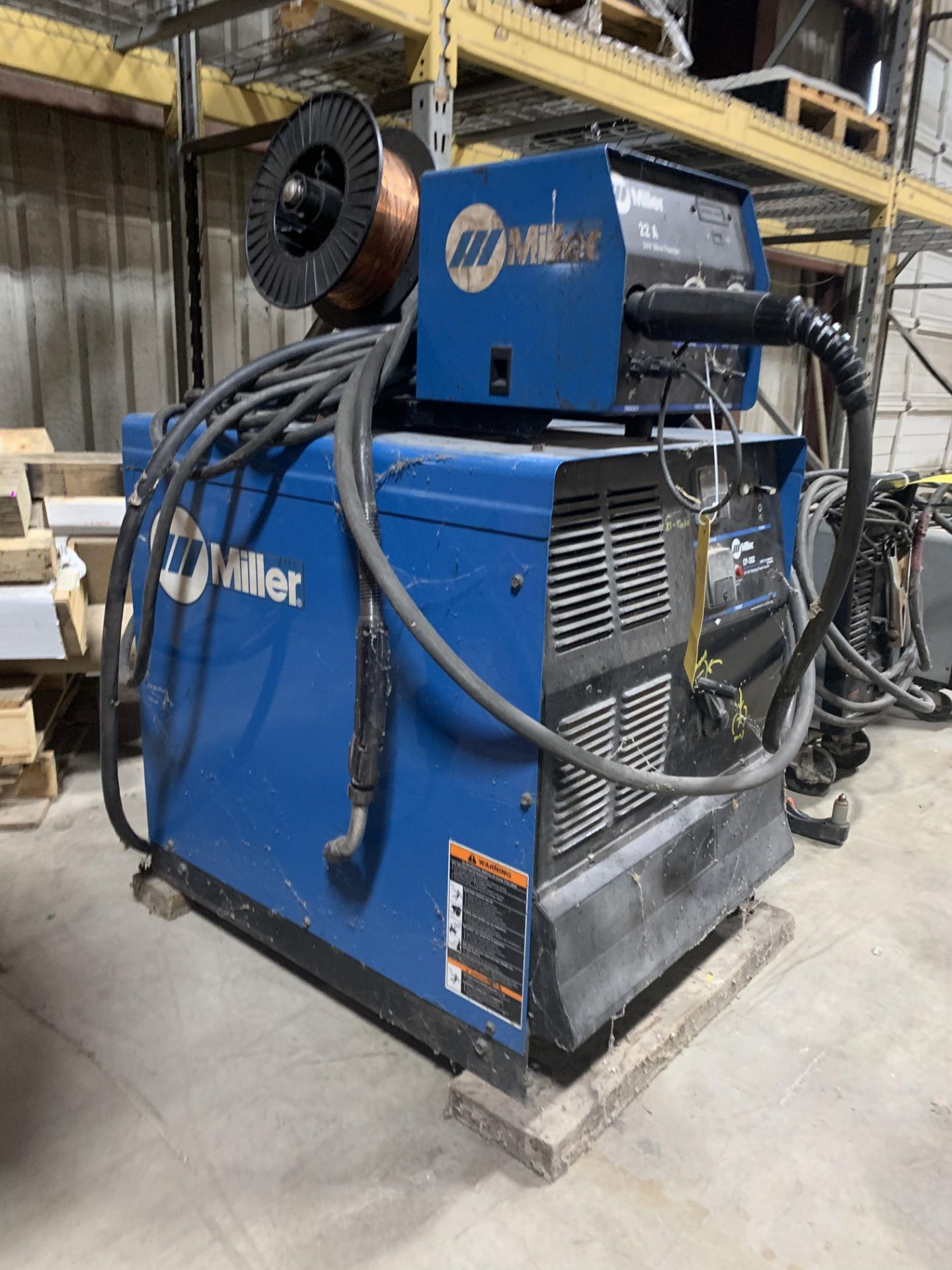 Miller CP-302 Welder w/ Miller 22A 24V Wire Feeder