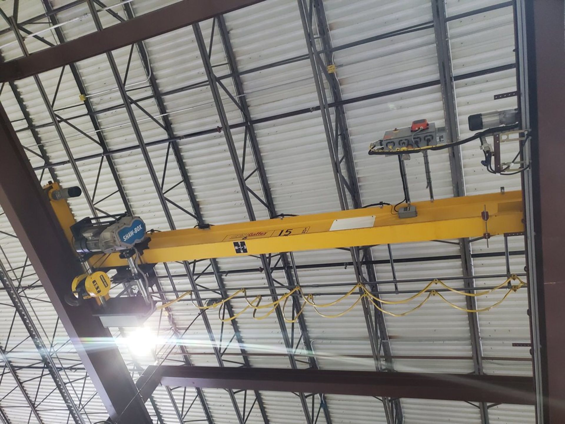 Gaffey 15 Ton Overhead Bridge Crane - Image 14 of 25