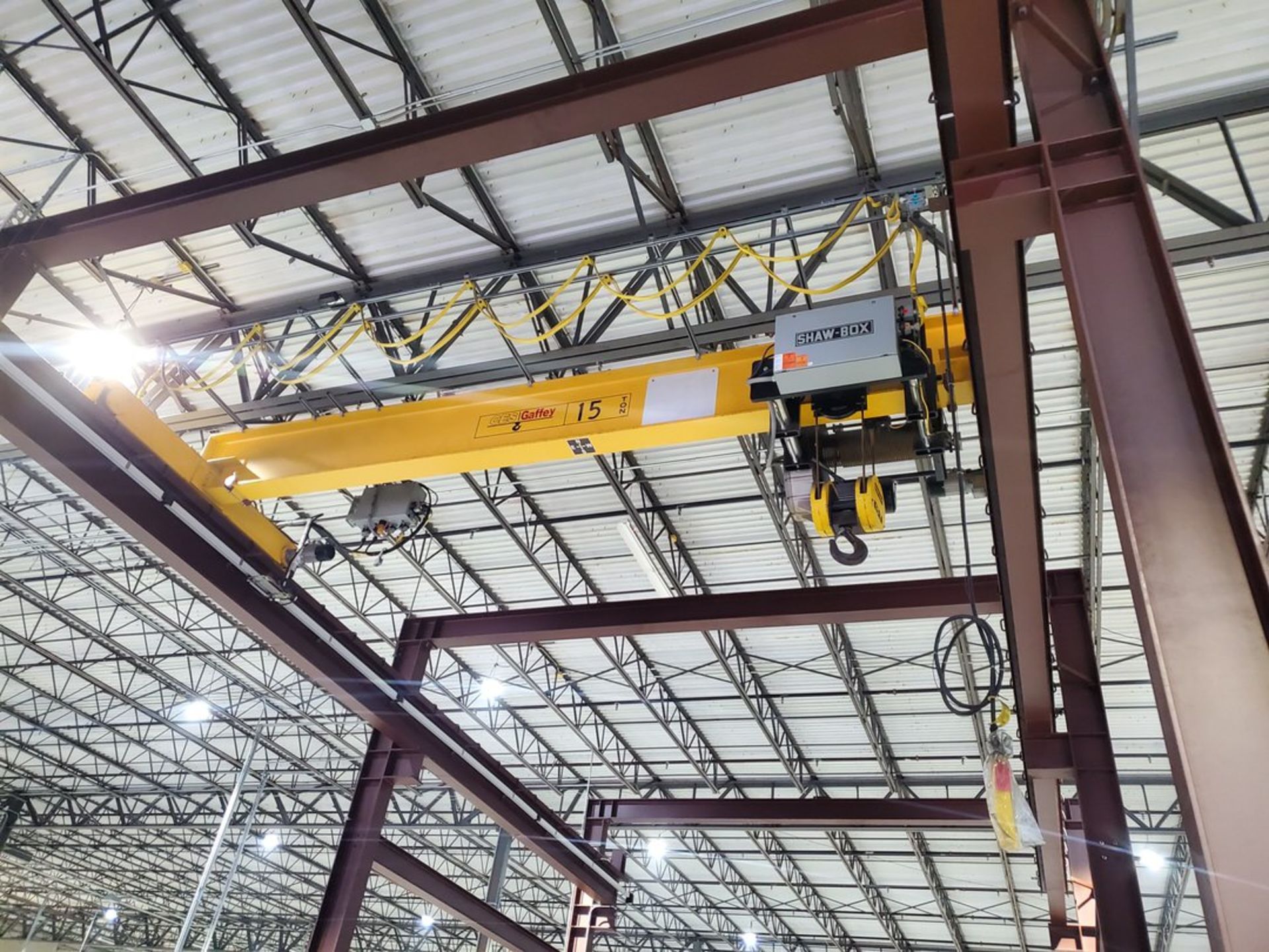 Gaffey 15 Ton Overhead Bridge Crane - Image 3 of 23