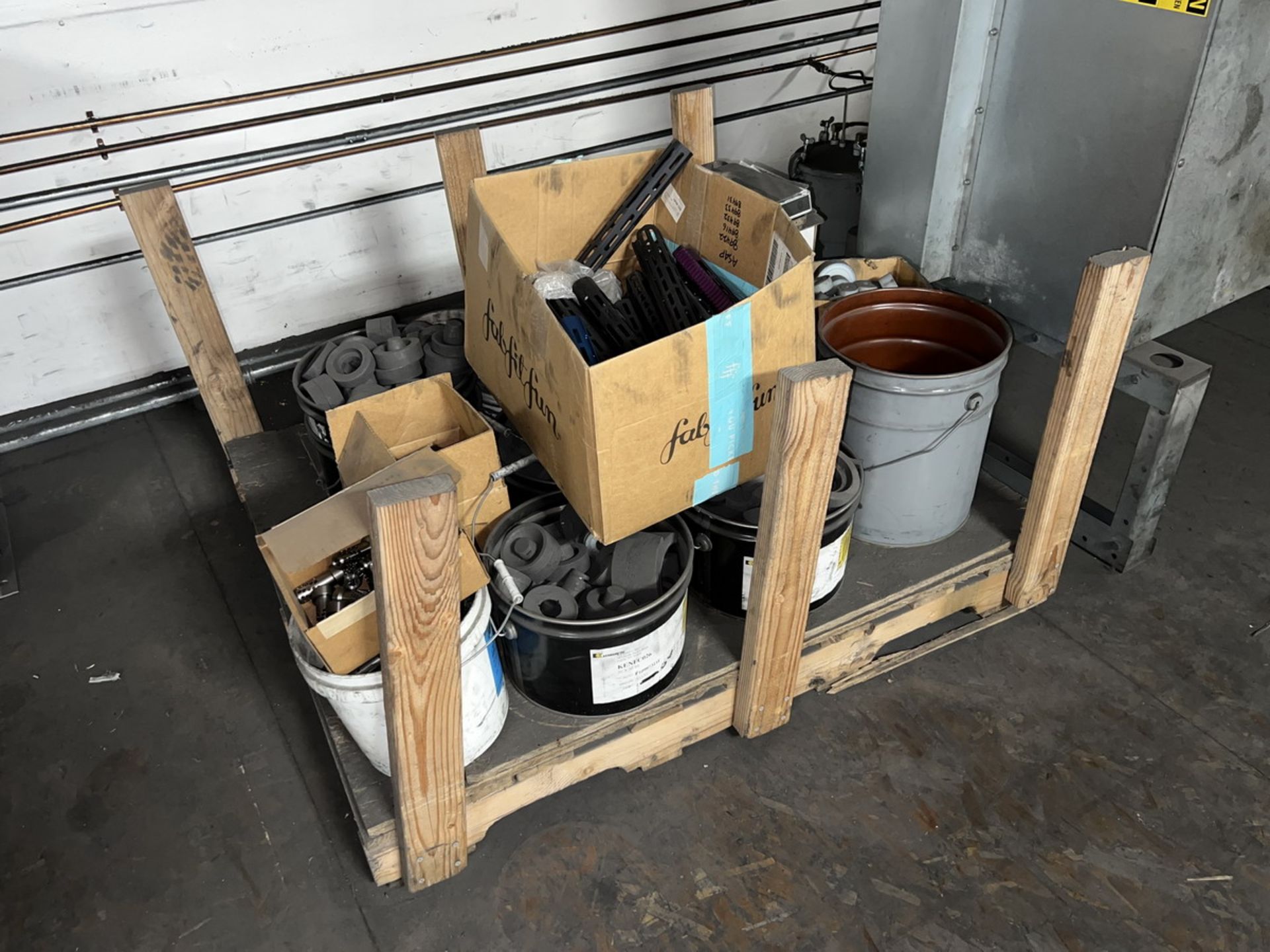 (3) Various Size Storage Racks To include assorted scrap metal, With (4) Skids Of Assorted Scrap - Image 6 of 7