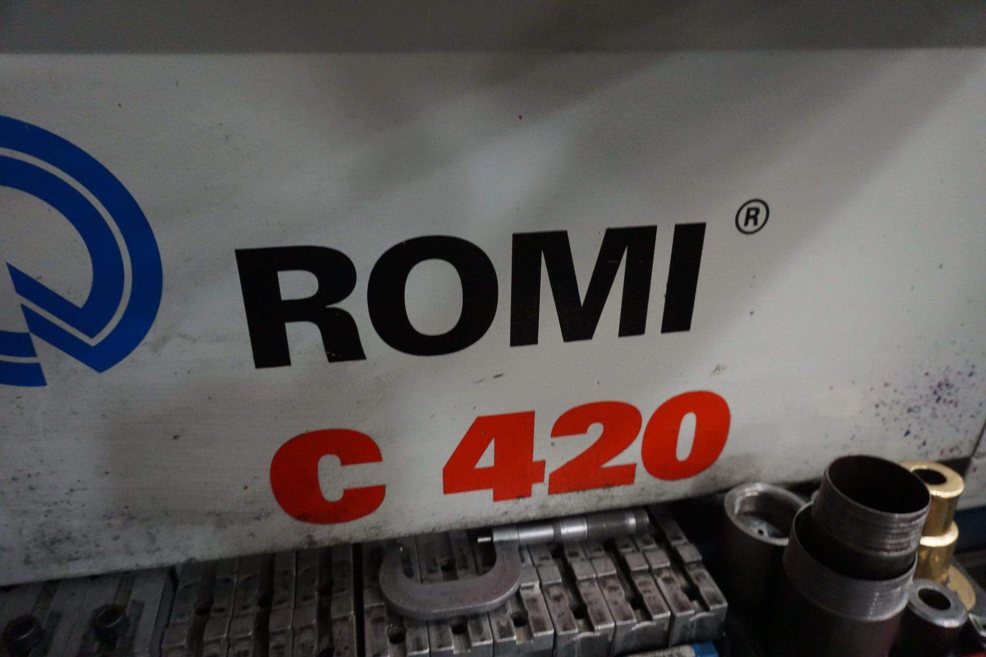 2010 Romi C420 CNC Lathe - Image 9 of 11