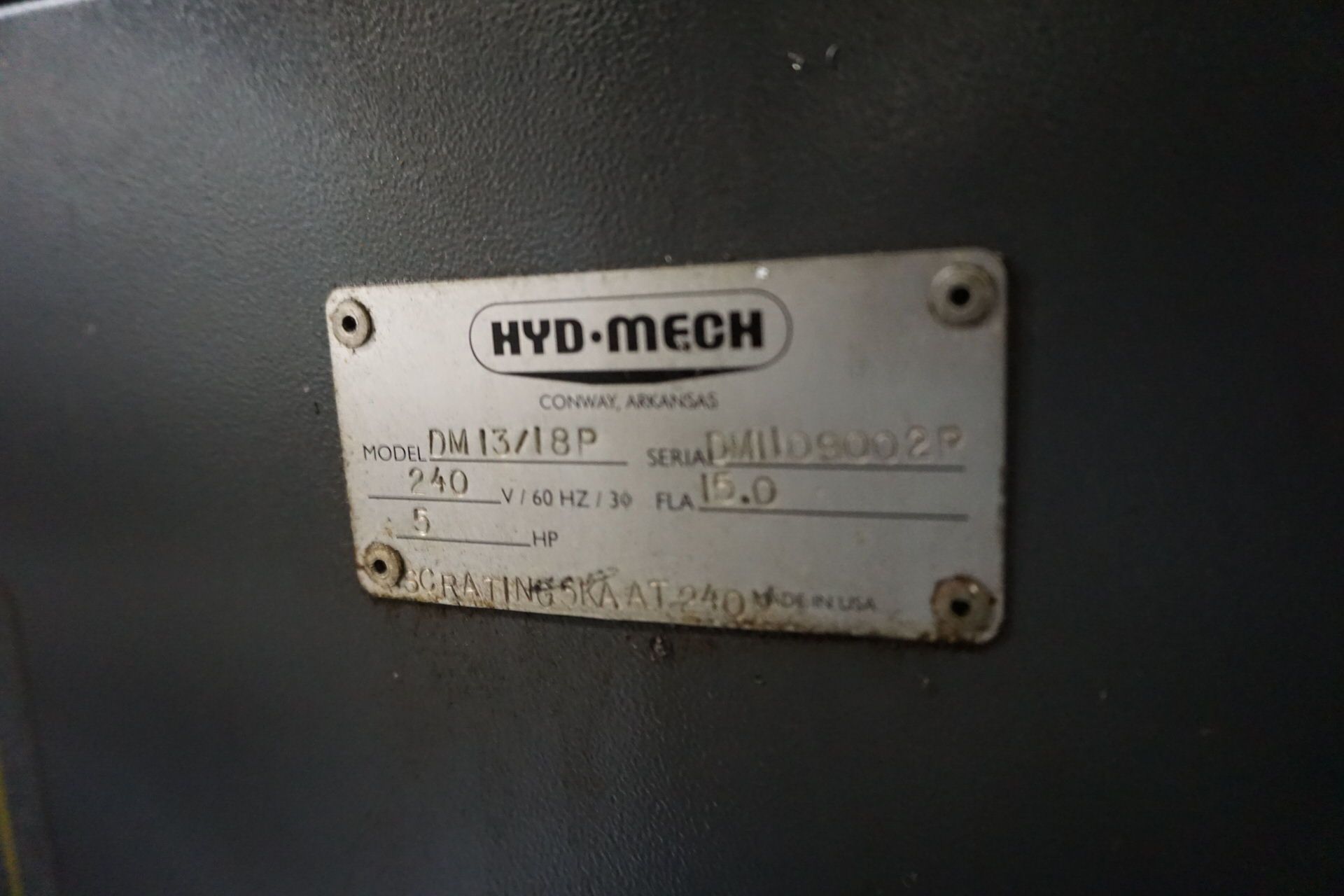 HydMech DM13/18P Horizontal Bandsaw - Image 4 of 5