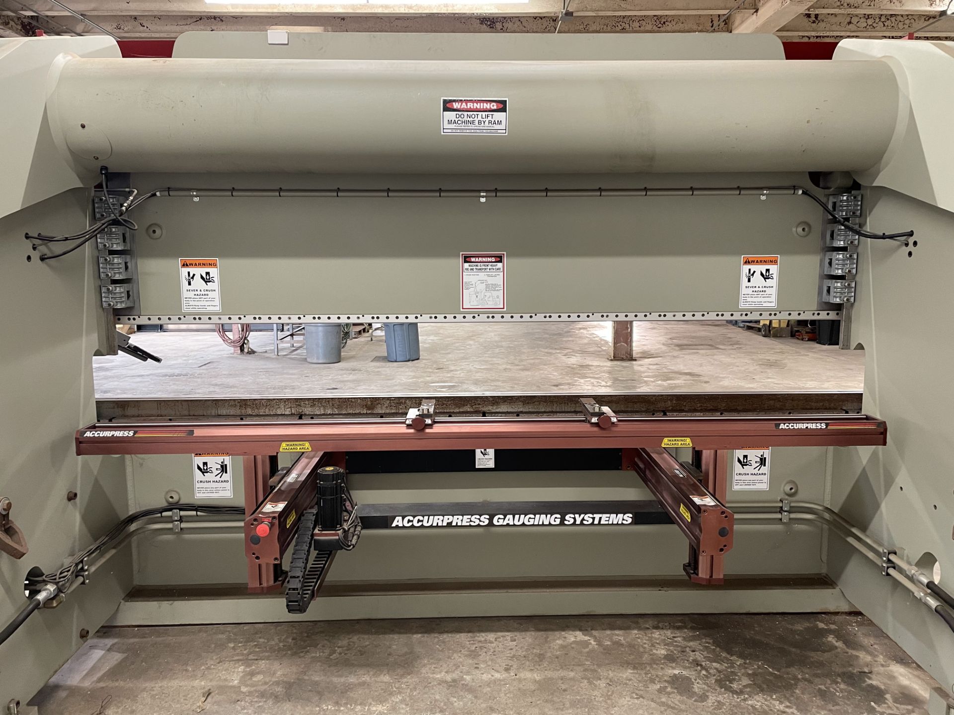 2015 Accurpress 725012 Press Brake, 250 Ton x 12' Capacity, (THIS BRAKE HAS NEVER BEEN USED) - Image 11 of 17