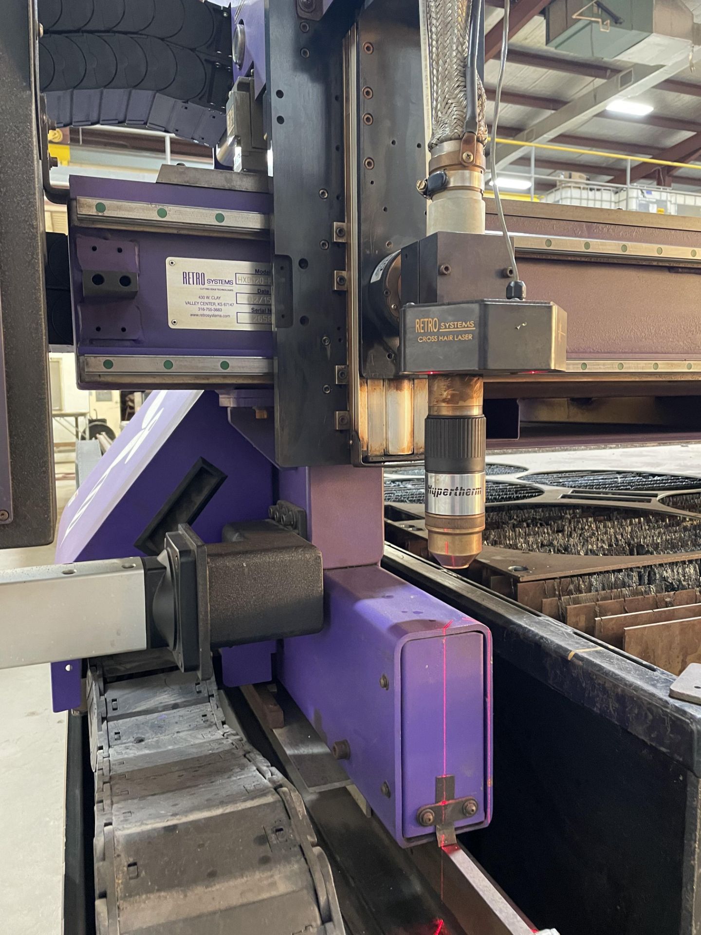 2015 RETRO Systems HXD120-PDR5 Plasma Table (ONLY 104 Cutting Hours/Like New) - Image 14 of 42