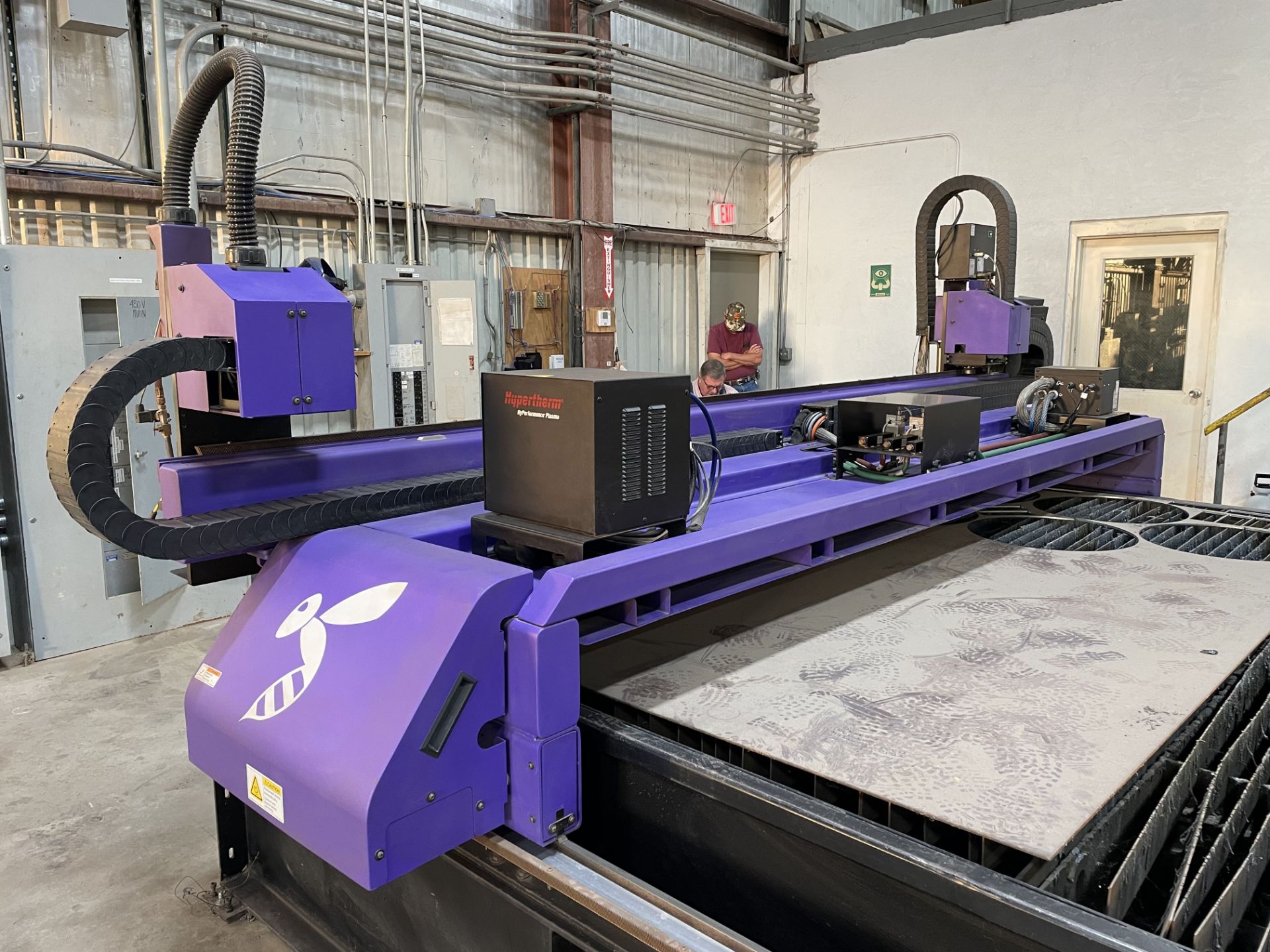 2015 RETRO Systems HXD120-PDR5 Plasma Table (ONLY 104 Cutting Hours/Like New) - Image 16 of 42