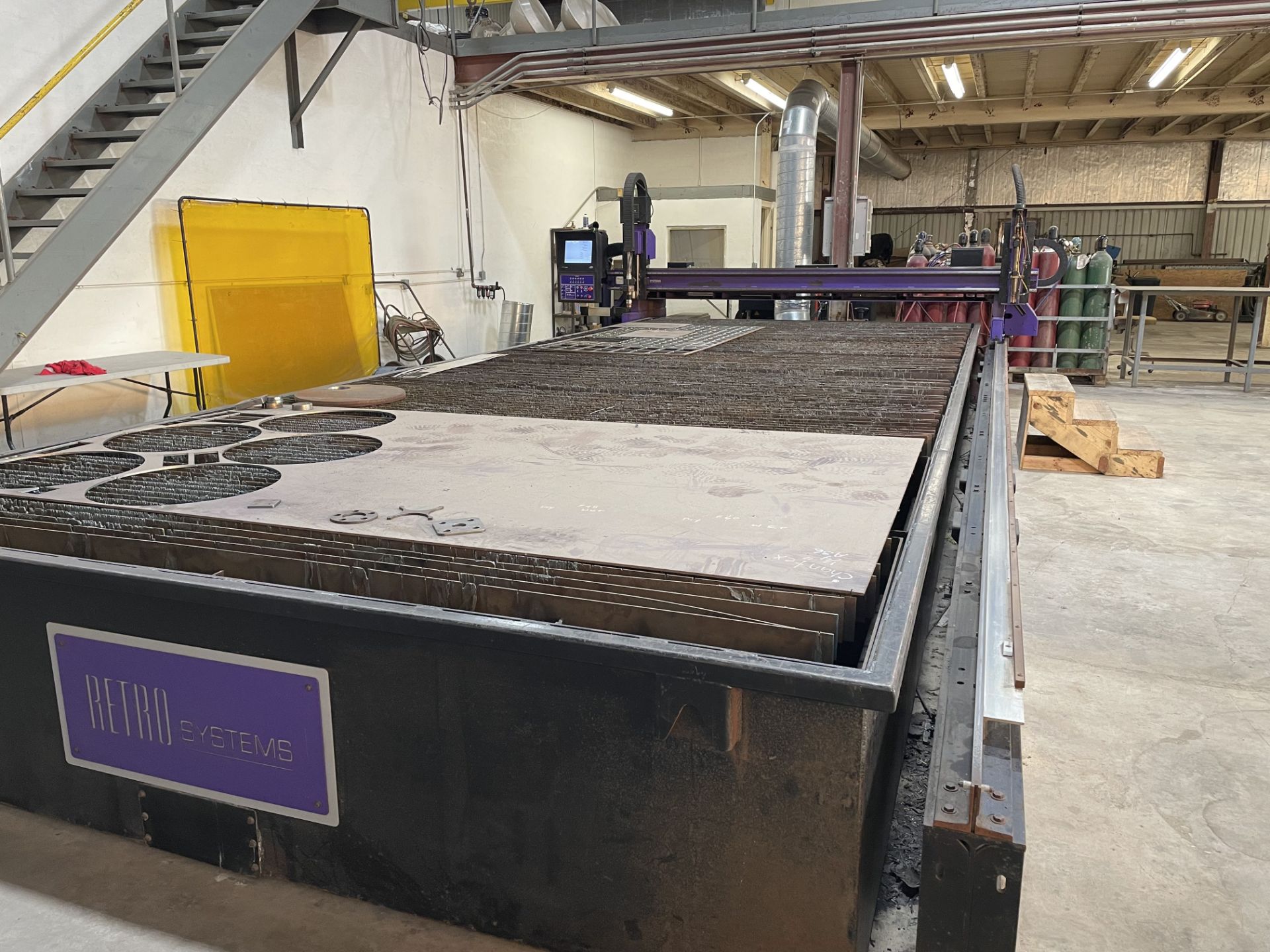 2015 RETRO Systems HXD120-PDR5 Plasma Table (ONLY 104 Cutting Hours/Like New) - Image 4 of 42