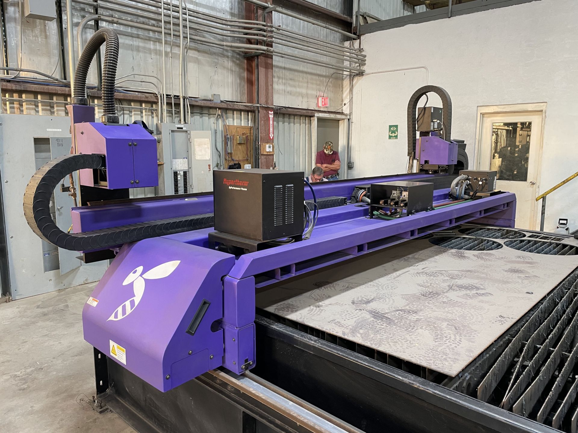 2015 RETRO Systems HXD120-PDR5 Plasma Table (ONLY 104 Cutting Hours/Like New) - Image 17 of 42