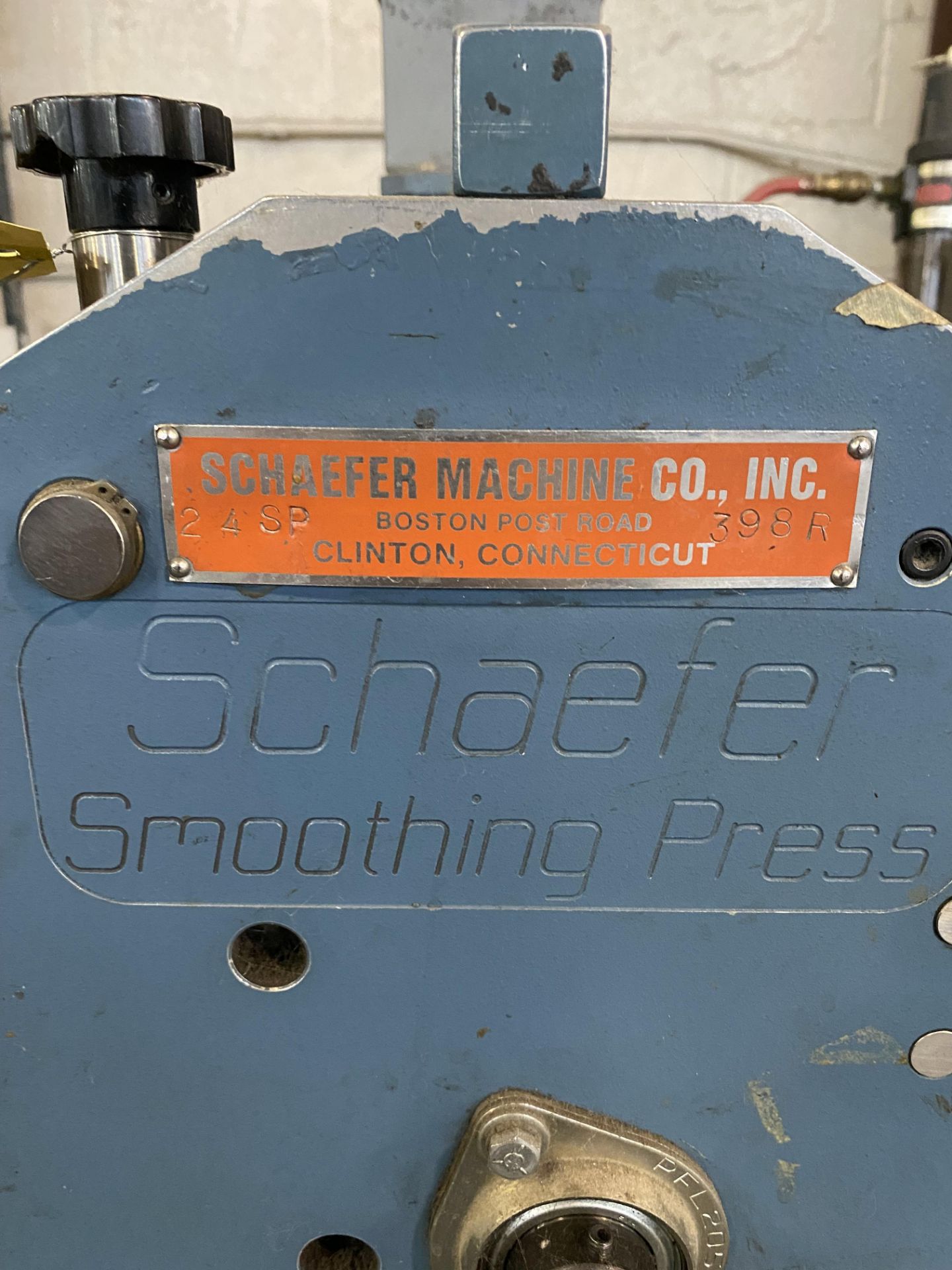 Schaefer 24SP Smoothing Press s/n 398R - Image 3 of 4