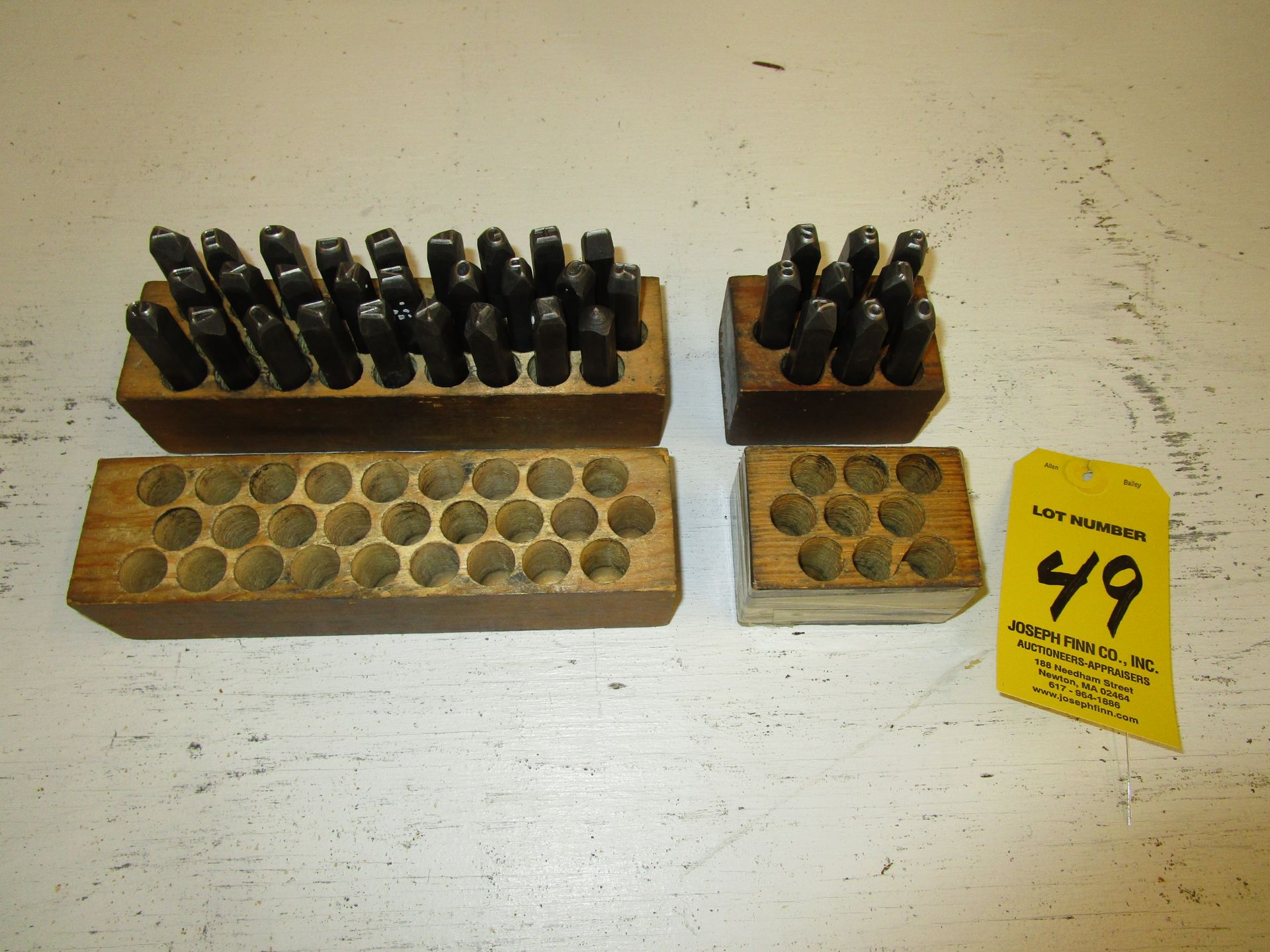 LOT 1/4" Letter & Number Set - Image 2 of 2