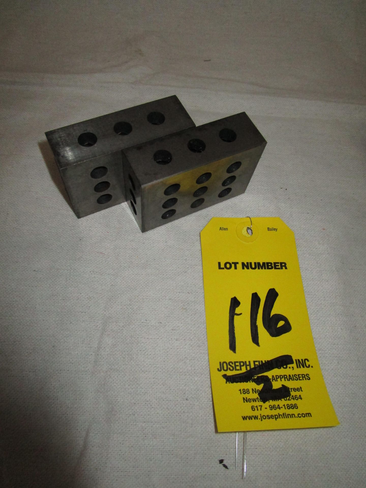 LOT (2) 1" x 2" x 3" Precision Blocks