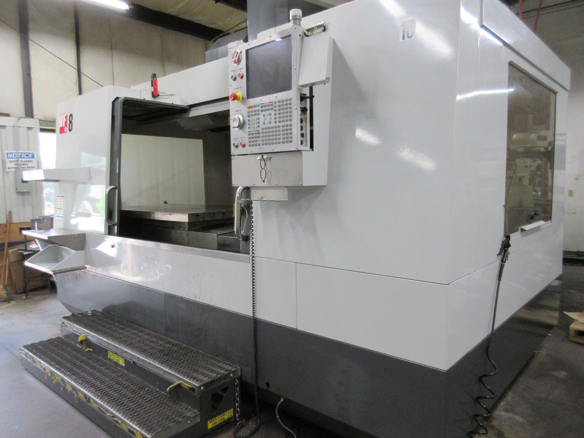 (1) 2013 Haas VF8/40-004 CNC Vertical Machining Center s/n 1104046, 4th Axis Ready, 64? x 40? x - Image 13 of 13