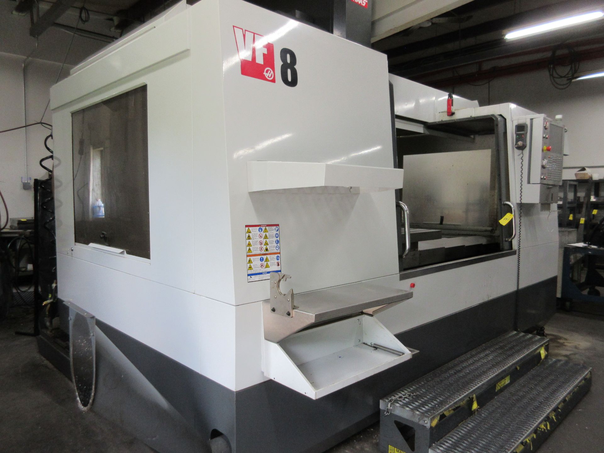 (1) 2013 Haas VF8/40-004 CNC Vertical Machining Center s/n 1104046, 4th Axis Ready, 64? x 40? x - Image 10 of 13