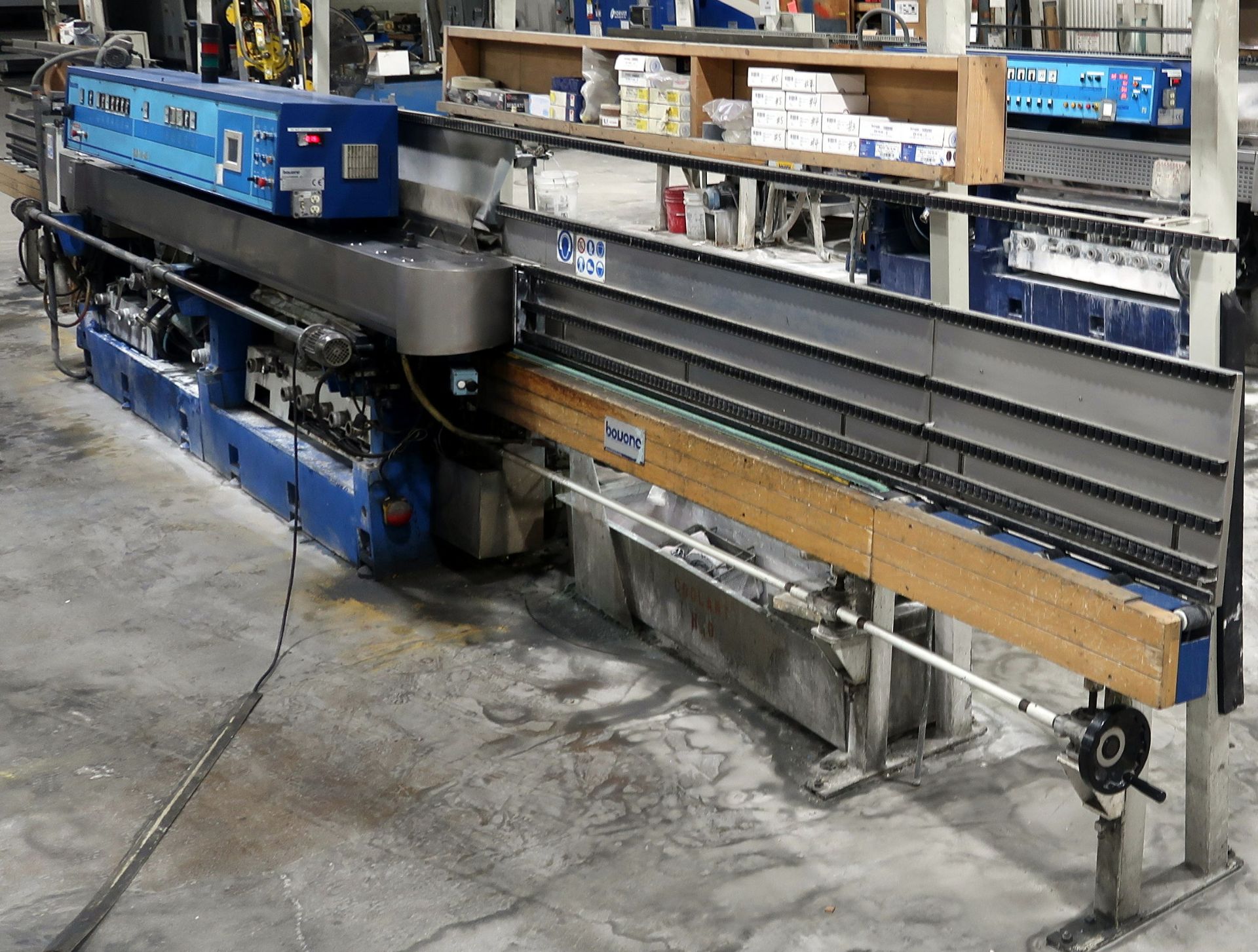 2007 Bovone Model ELB 14-45 Straight Line Edging Machine, Single Pass Miter, Workable Thickness 2- - Image 5 of 18