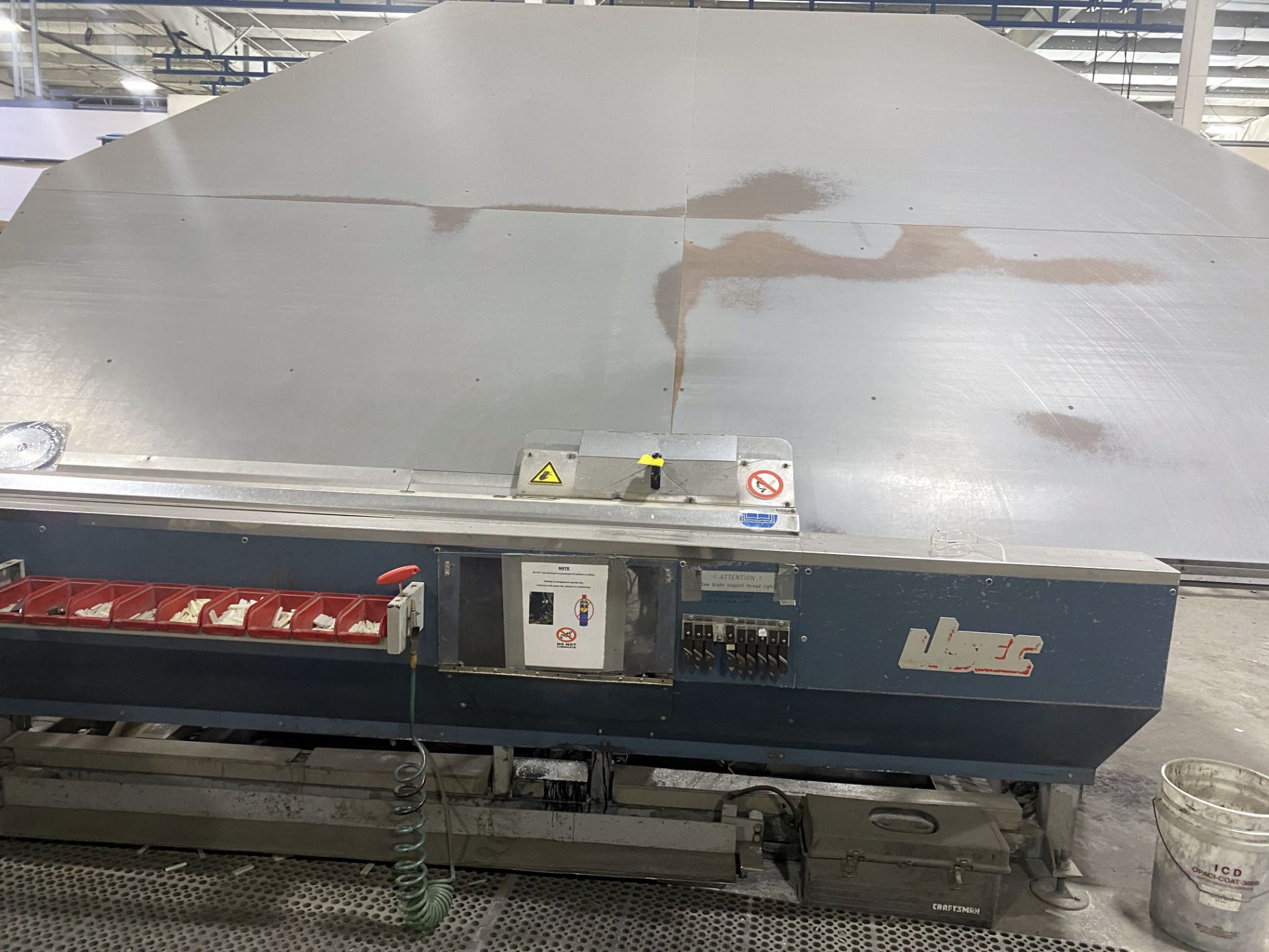 Lisec Model BMS-1 Spacer Bending Line, Max Frame Size 3000mm x 2200mm/ 118” x 86”, Minimum Frame